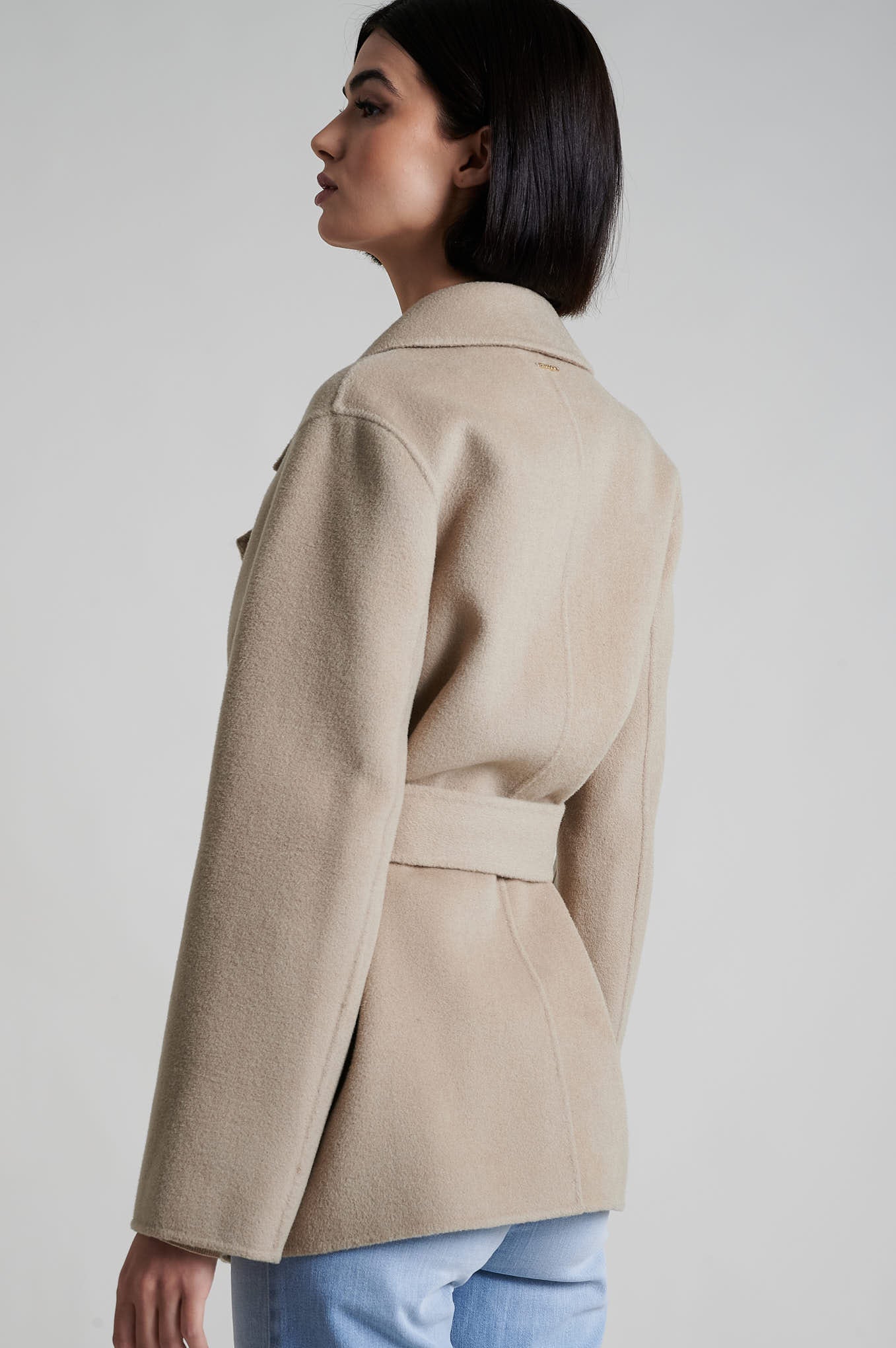 Short Wool Coat - Image 6