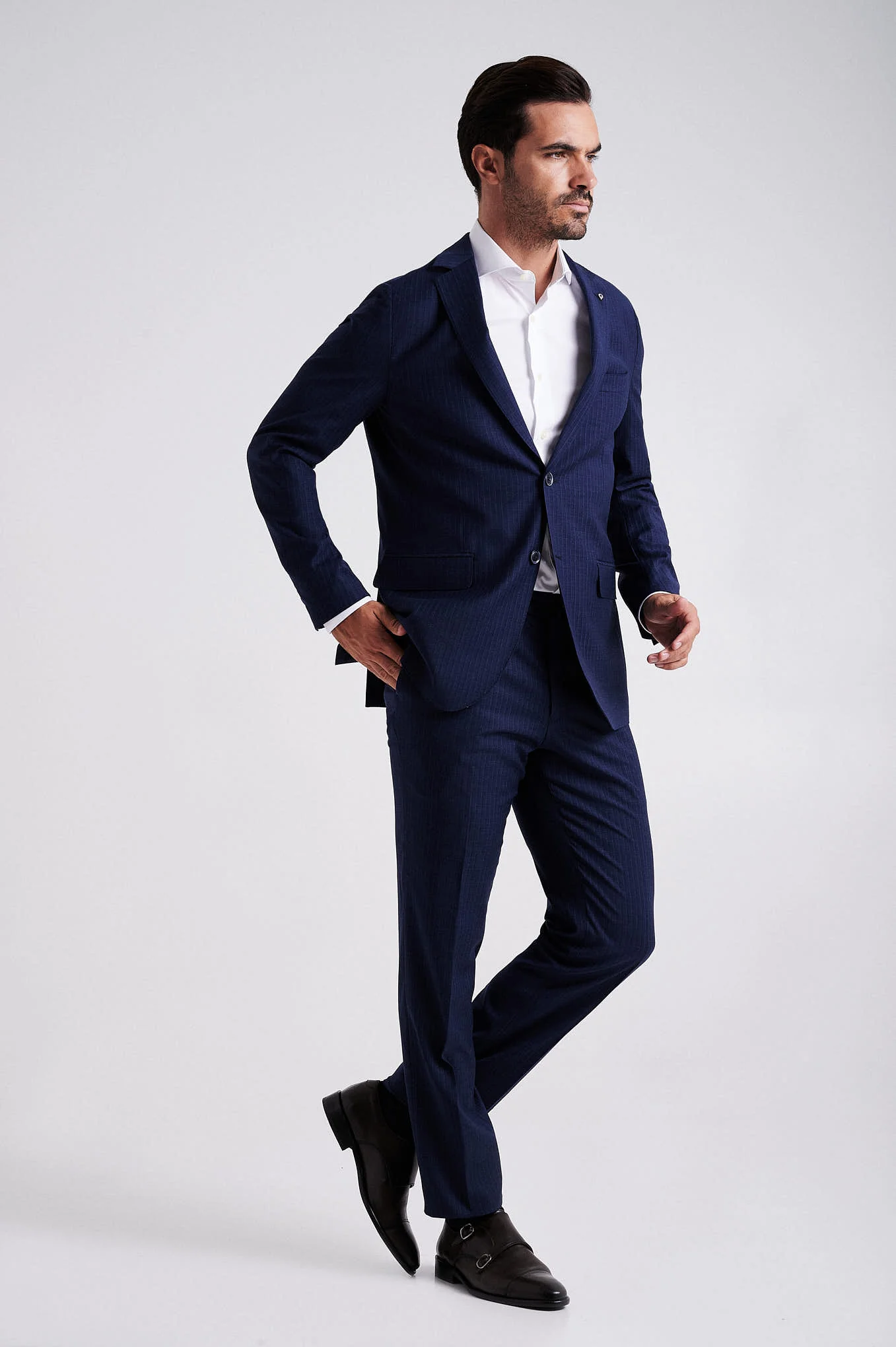 Sim fit wool stretch suit - Image 2