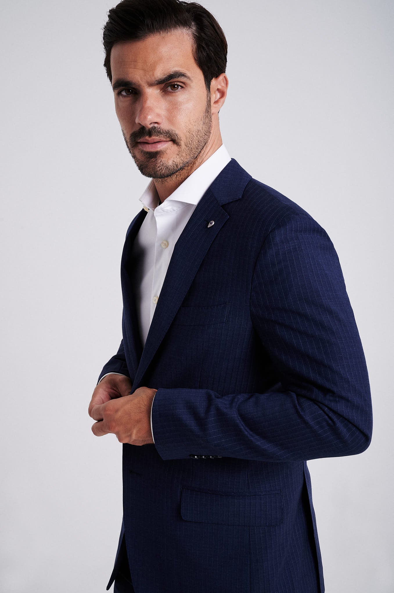Sim fit wool stretch suit - Image 6