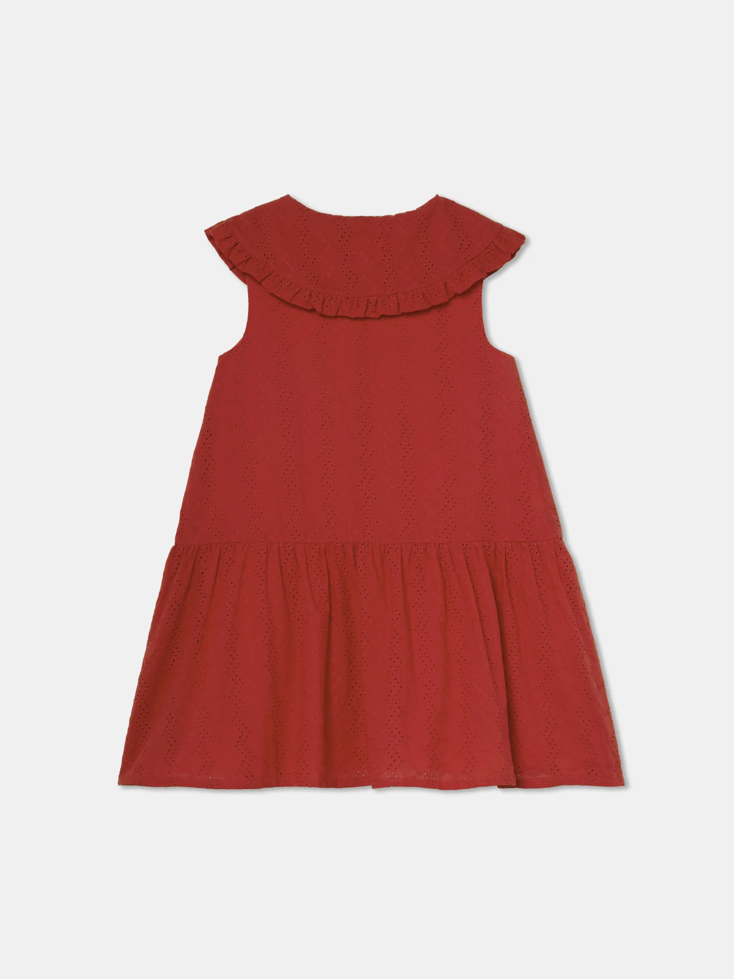 Sleeveless Collar Dress - Image 2