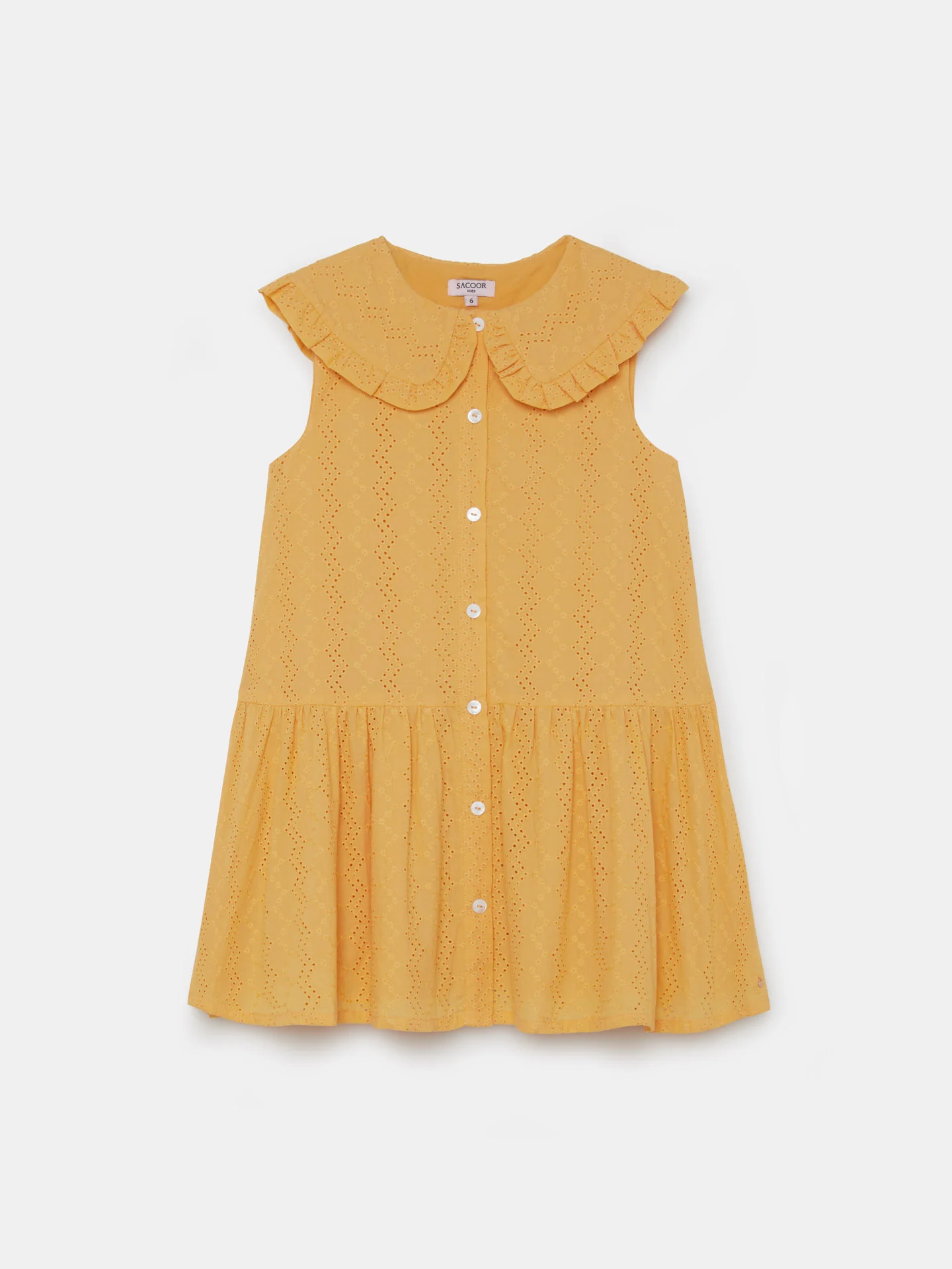 Sleeveless Collar Dress - Image 7