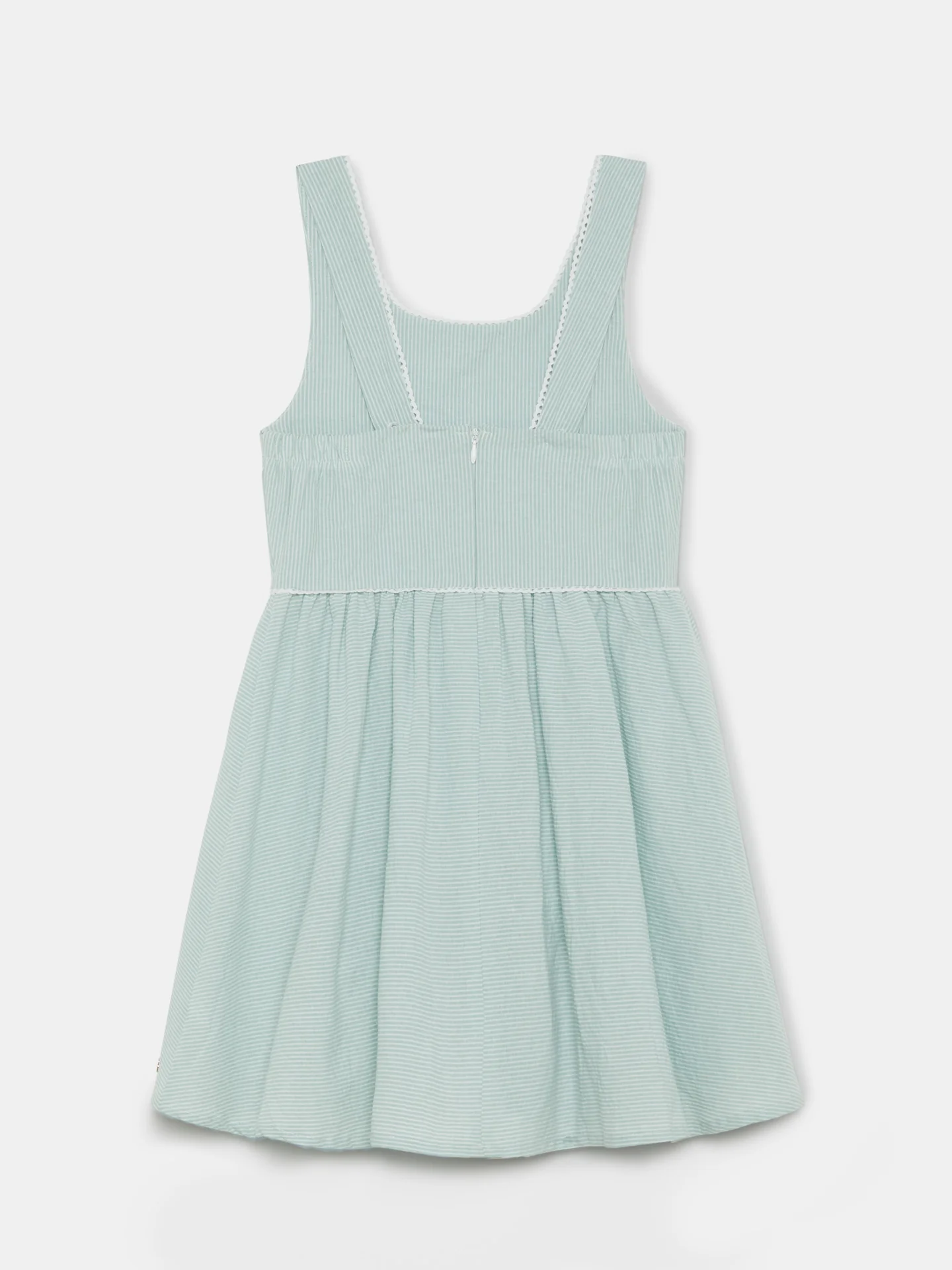 Sleeveless Striped Dress - Image 2