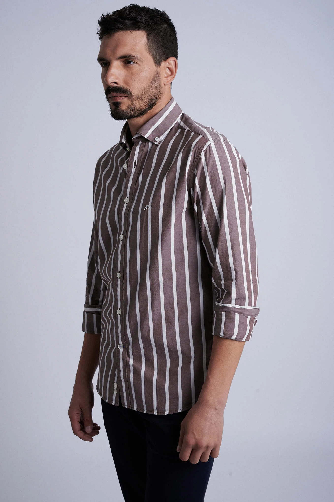 Slim fit 100% organic cotton shirt - Image 5