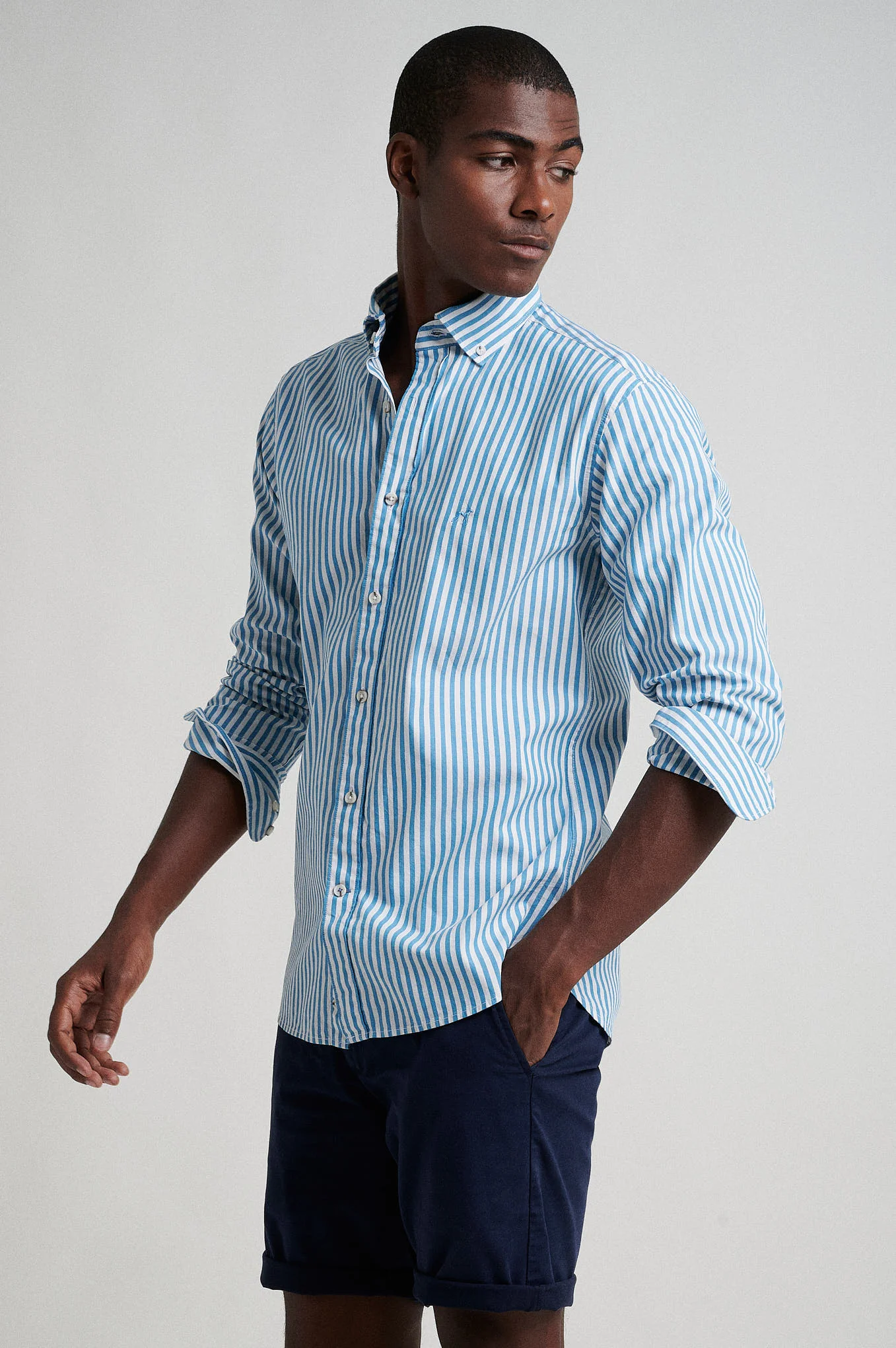 Slim fit 100% organic cotton shirt - Image 7