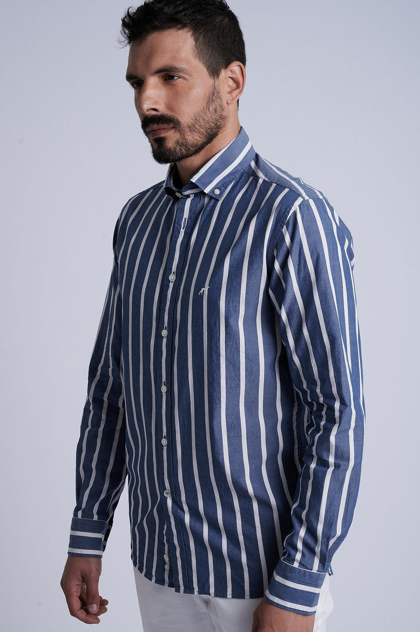 Slim fit 100% organic cotton shirt - Image 6