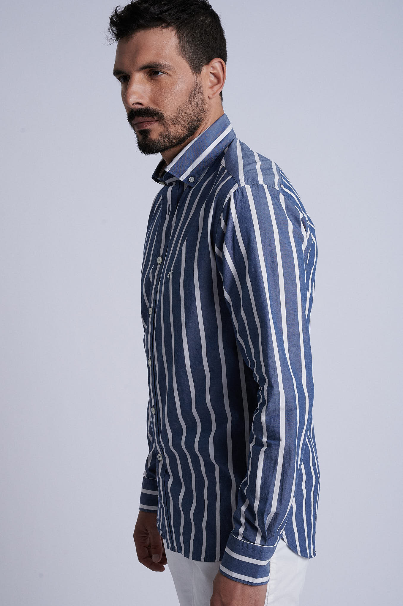 Slim fit 100% organic cotton shirt - Image 7