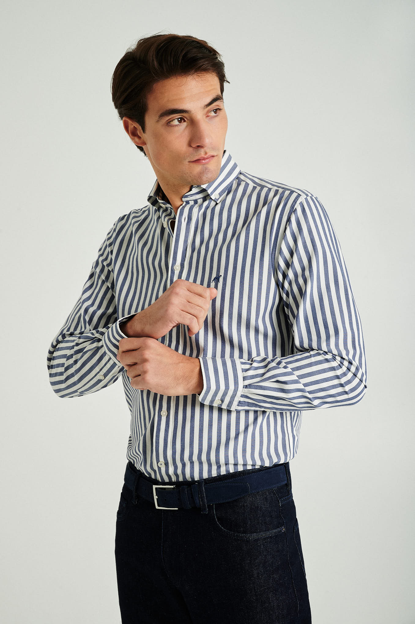 Slim fit 100% organic cotton shirt - Image 6