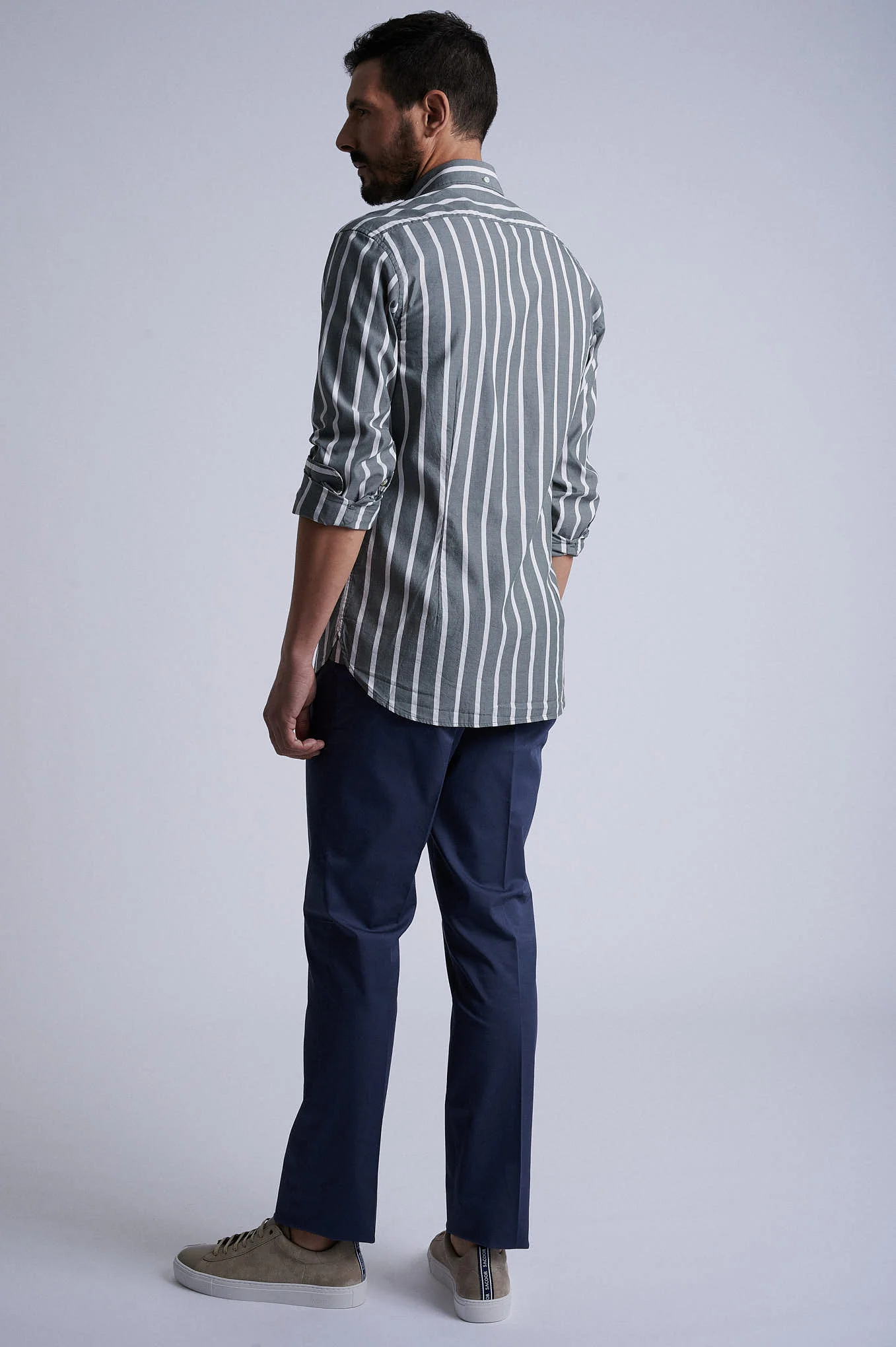 Slim fit 100% organic cotton shirt - Image 5