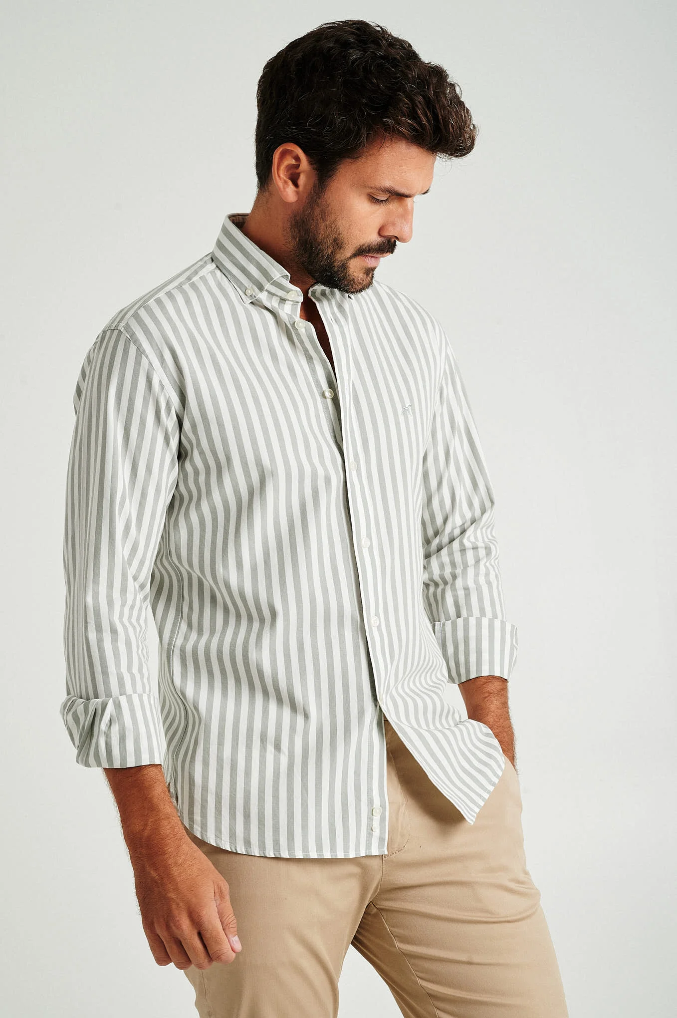 Slim fit 100% organic cotton shirt - Image 7