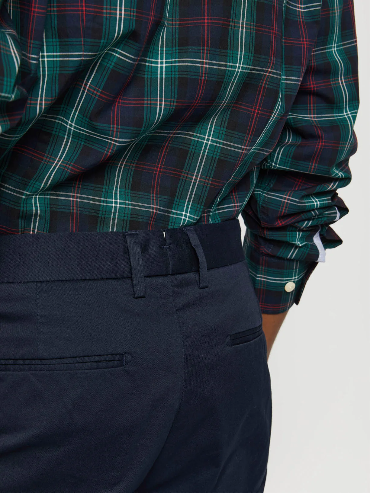 Slim fit basic chino trousers - Image 7