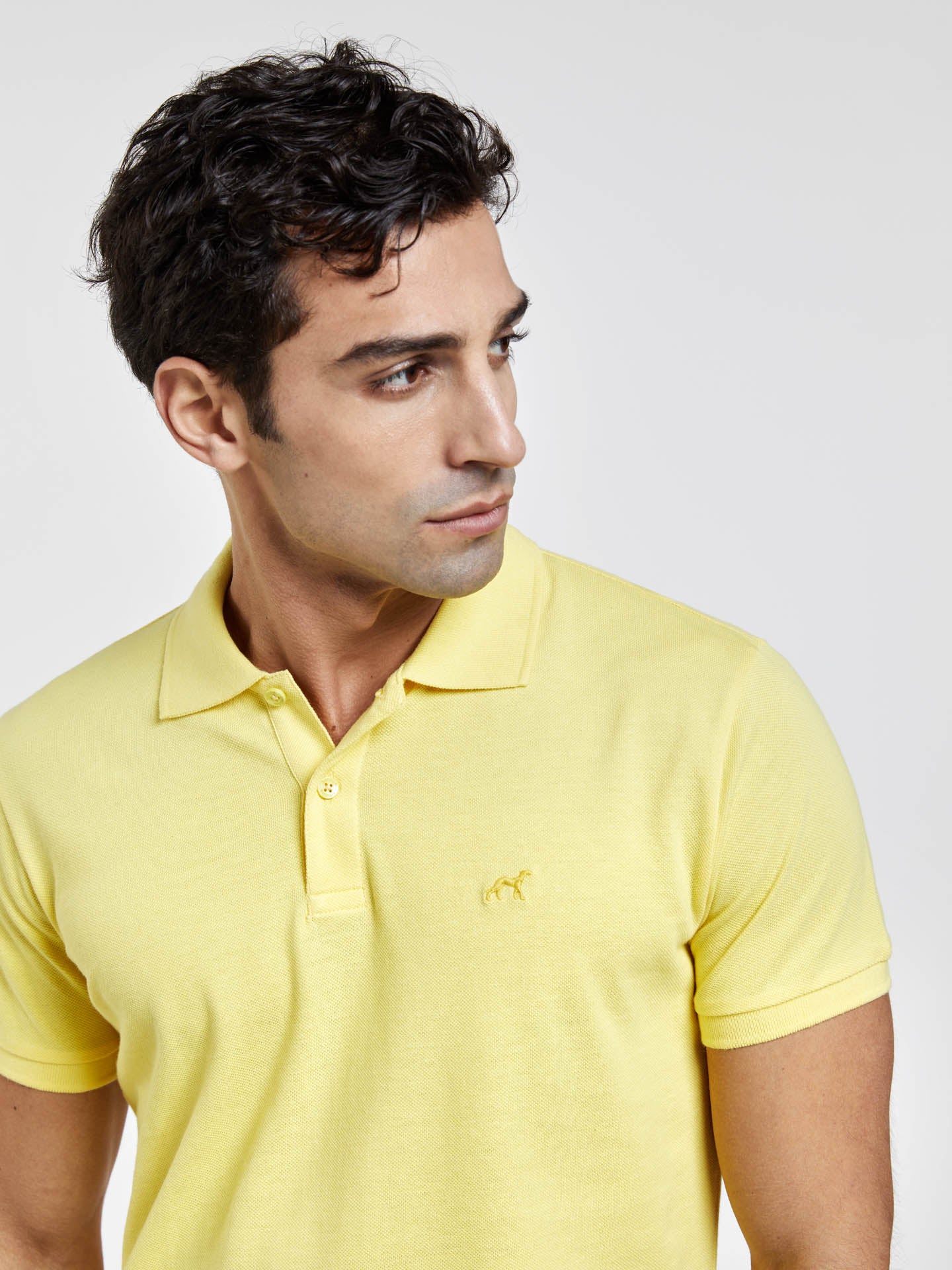 Slim Fit Basic Polo Piqué Shirt - Image 25