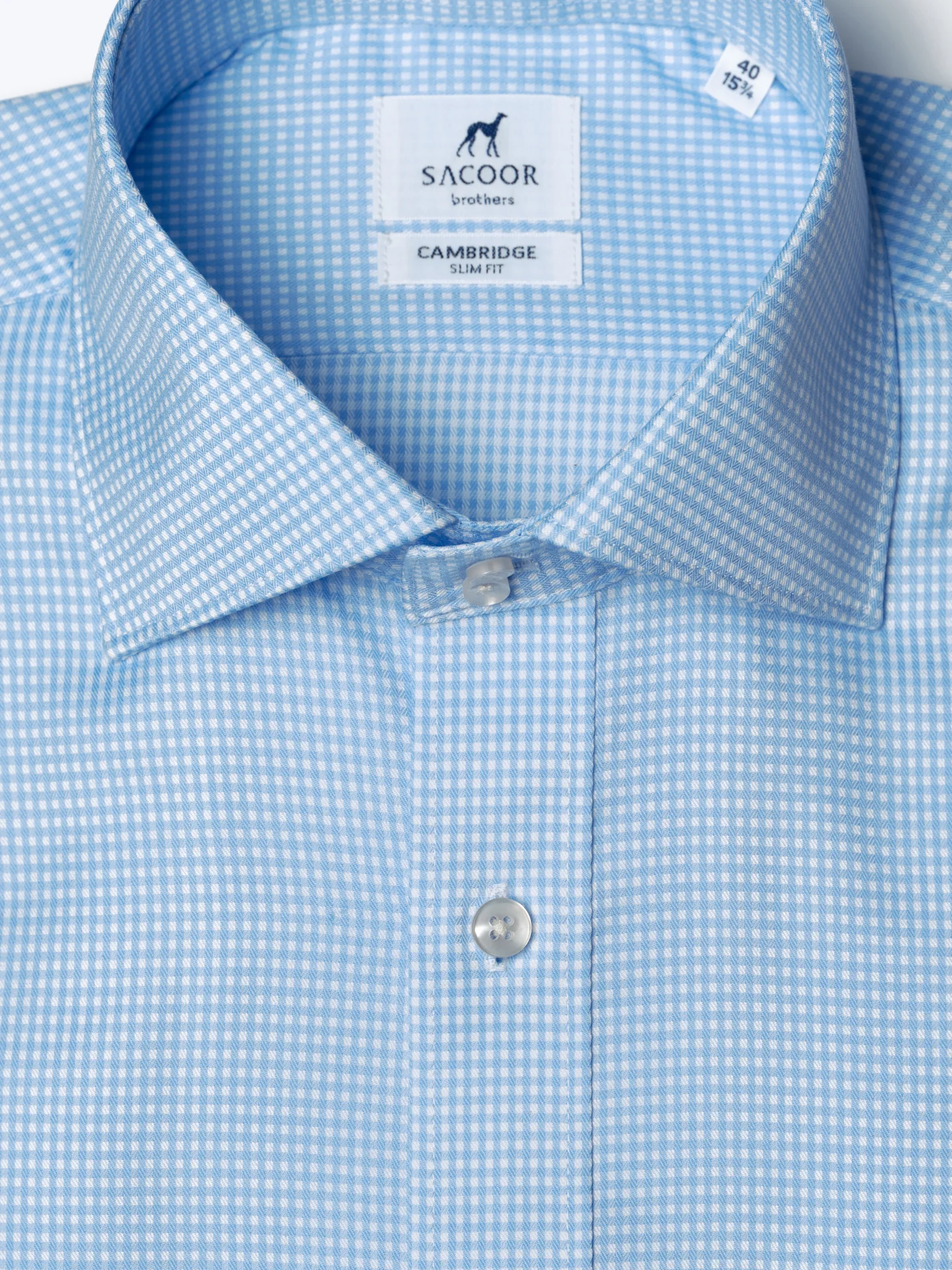 Slim fit Business checks formal shirt - Image 3