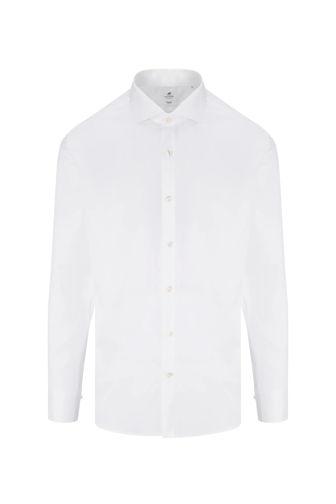 Slim fit Business herringbone formal shirt