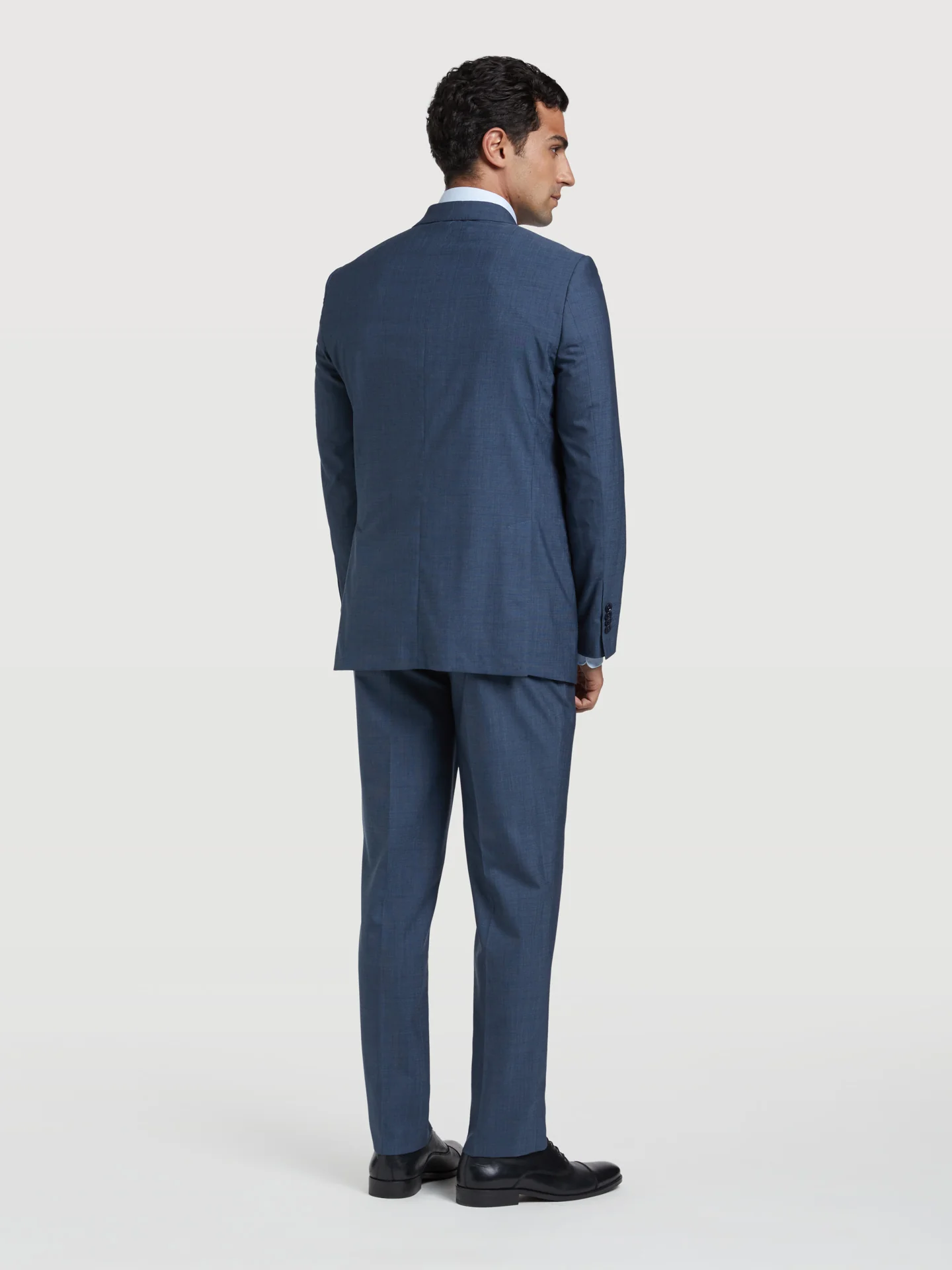Slim Fit Business Nailhead Suit - Image 3
