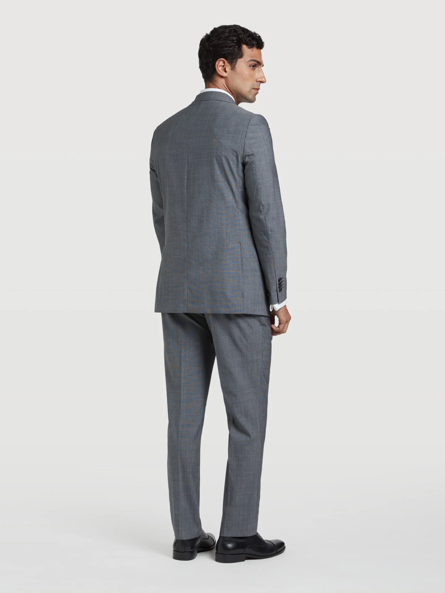 Slim Fit Business Nailhead Suit - Image 3
