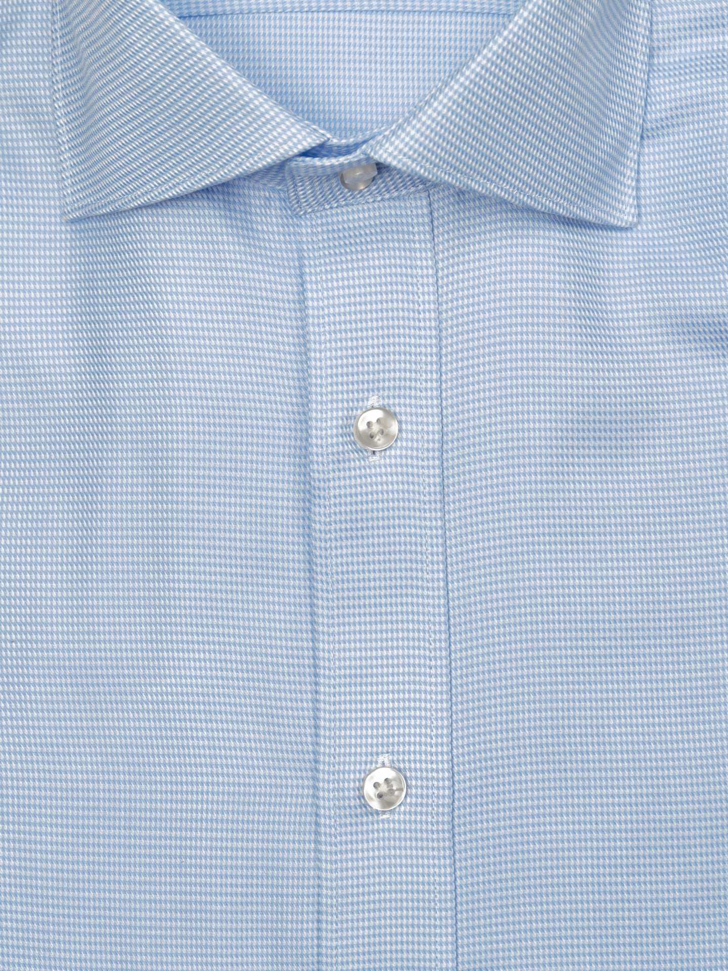 Slim fit Business pied-de-poule formal shirt - Image 3
