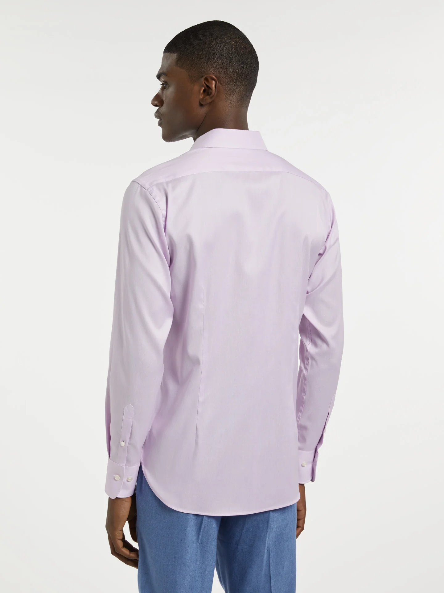 Slim Fit Business stripes Formal Shirt - Image 3