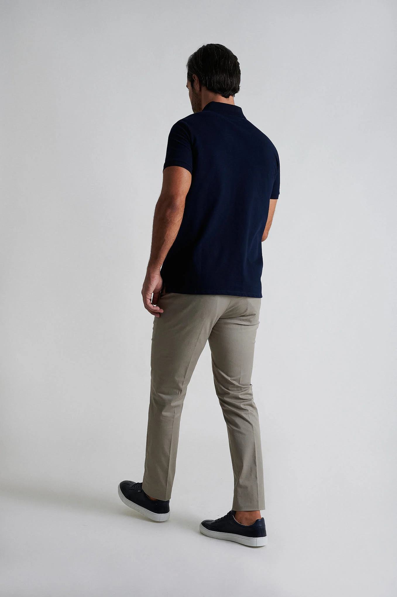 Slim fit chino in Cotton Elastane - Image 18