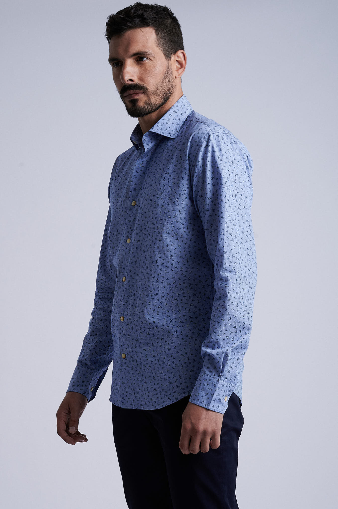 Slim fit chino in Cotton Elastane - Image 21