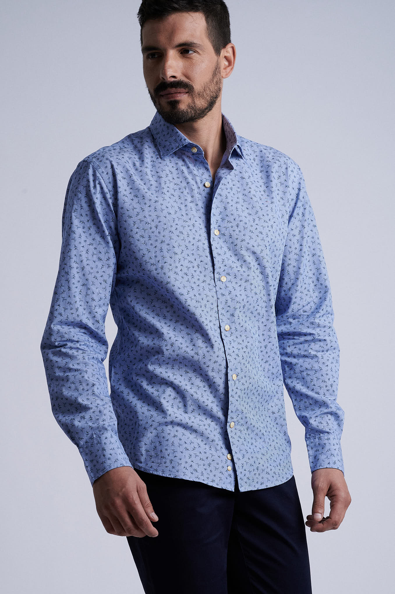 Slim fit chino in Cotton Elastane - Image 24