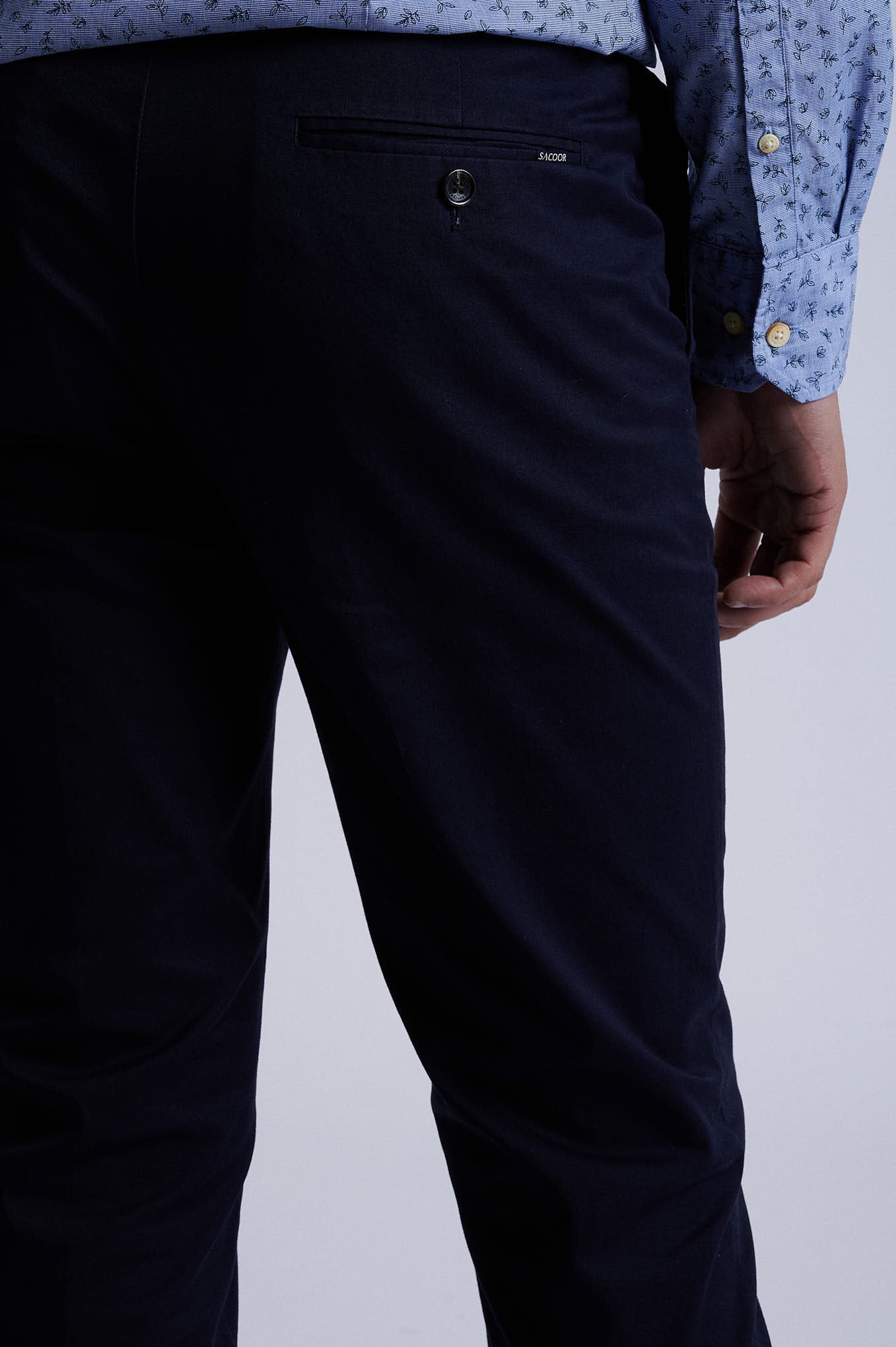 Slim fit chino in Cotton Elastane - Image 26