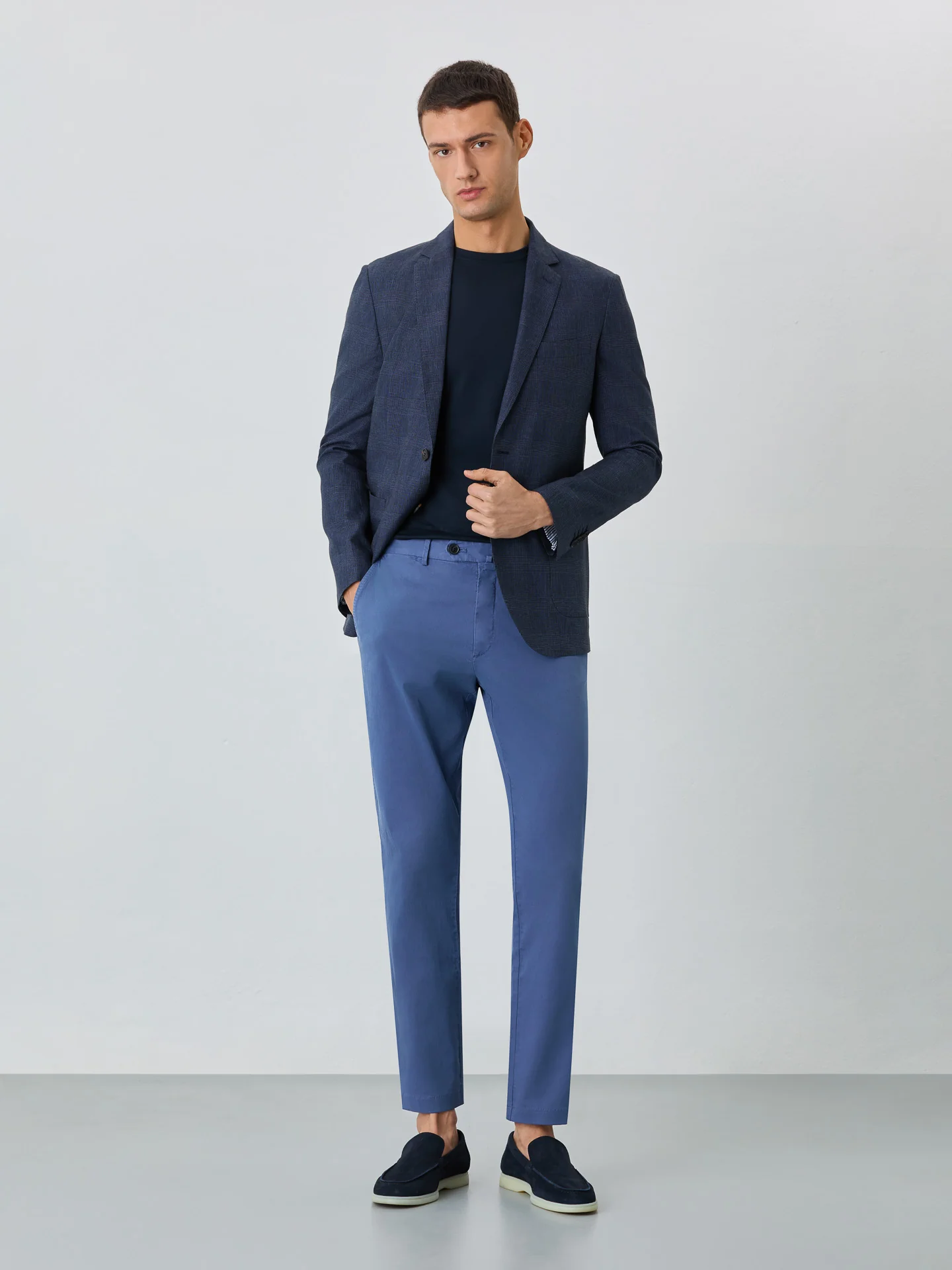Slim Fit Chino Trousers With Clock Pocket - Image 16