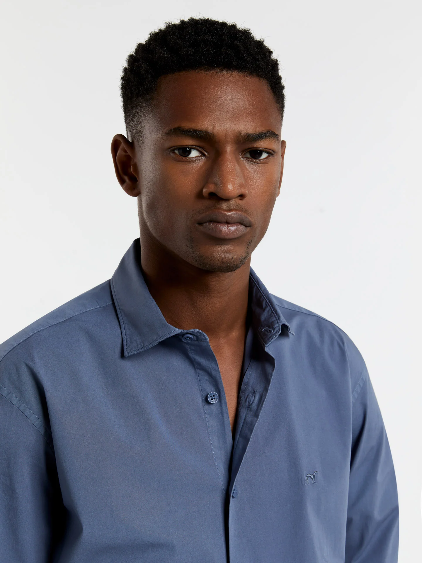 Slim fit comfort poplin garment dye shirt - Image 30