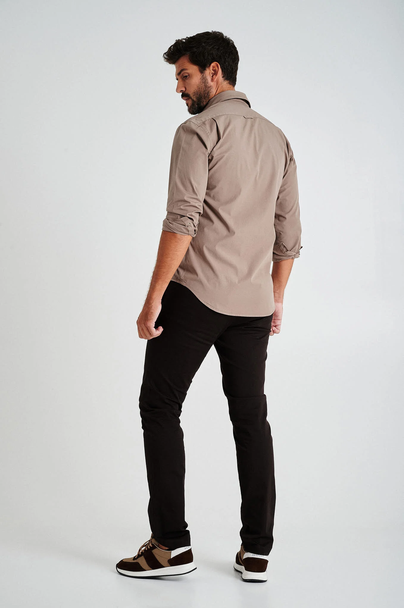 Slim fit comfort stretch basic chino - Image 11