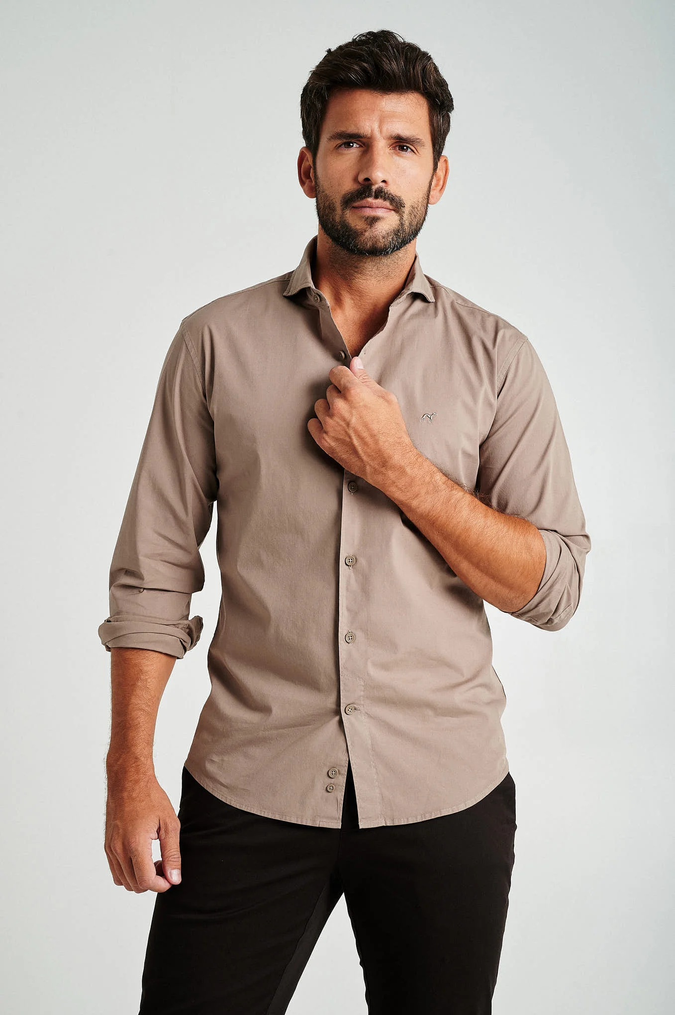 Slim fit comfort stretch basic chino - Image 15