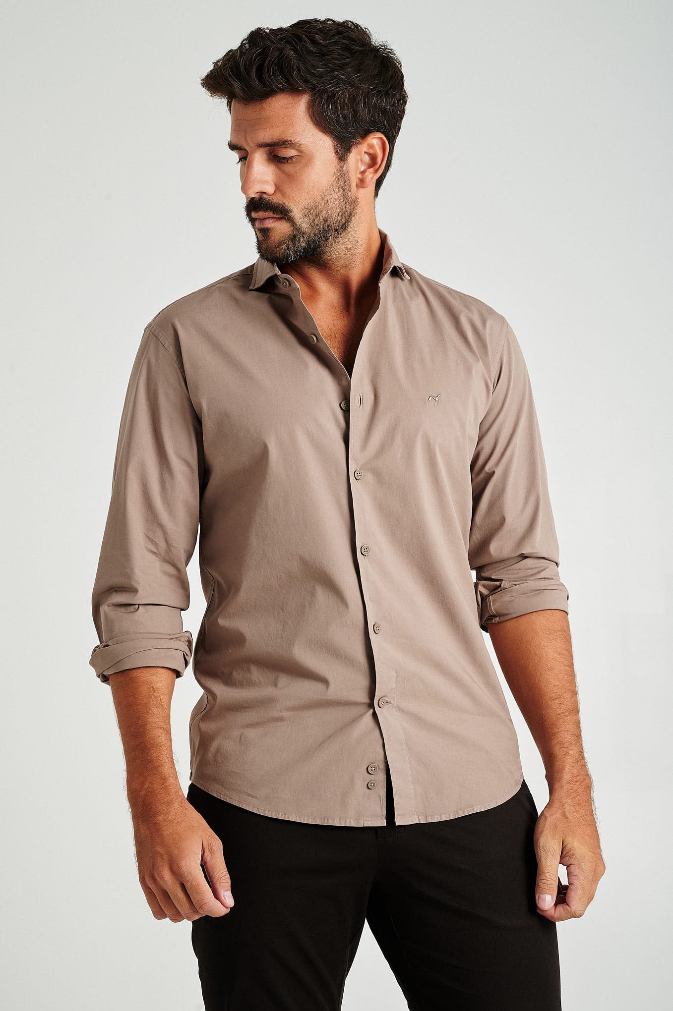 Slim fit comfort stretch basic chino - Image 16