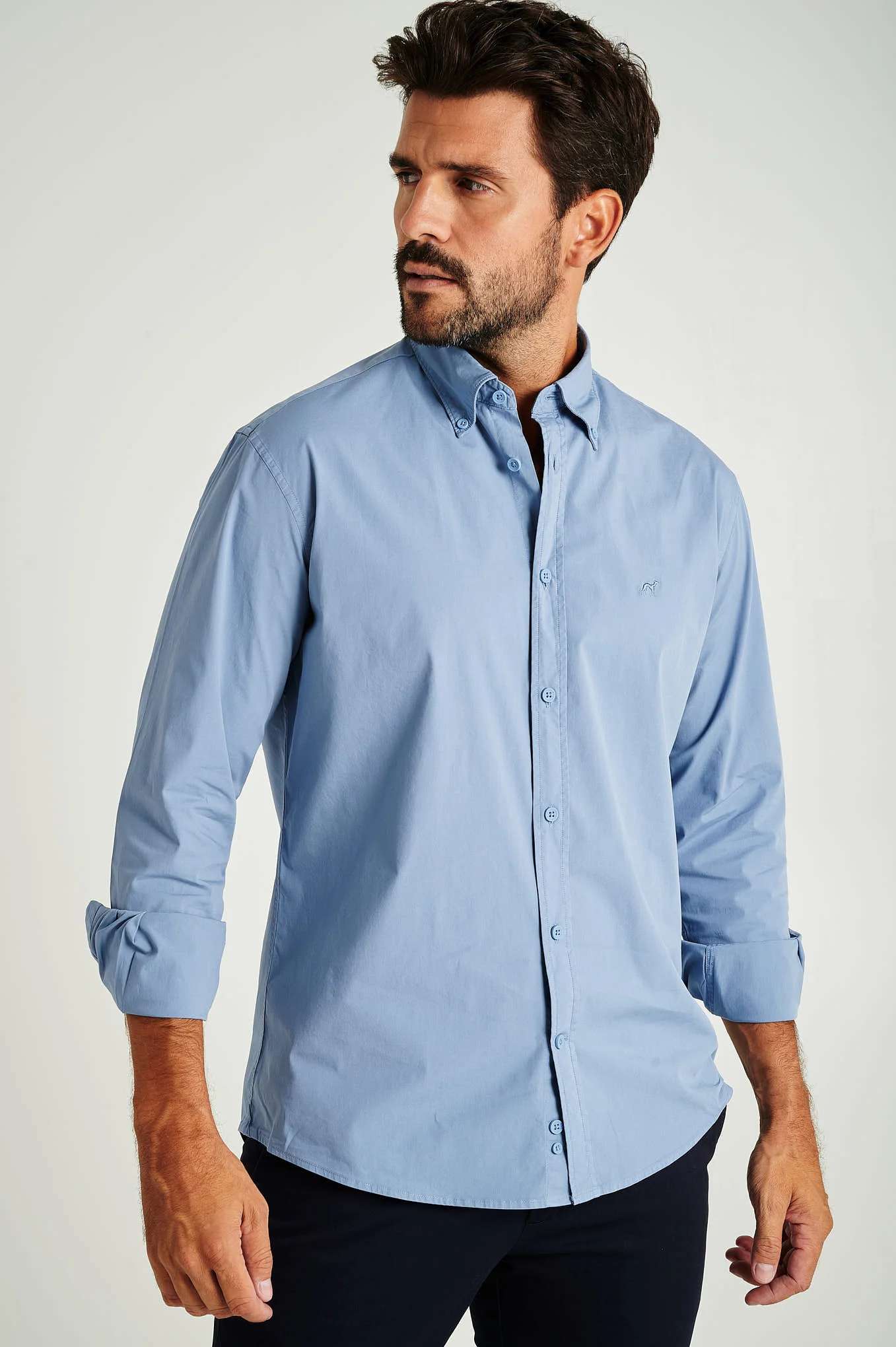Slim fit comfort stretch basic chino - Image 19