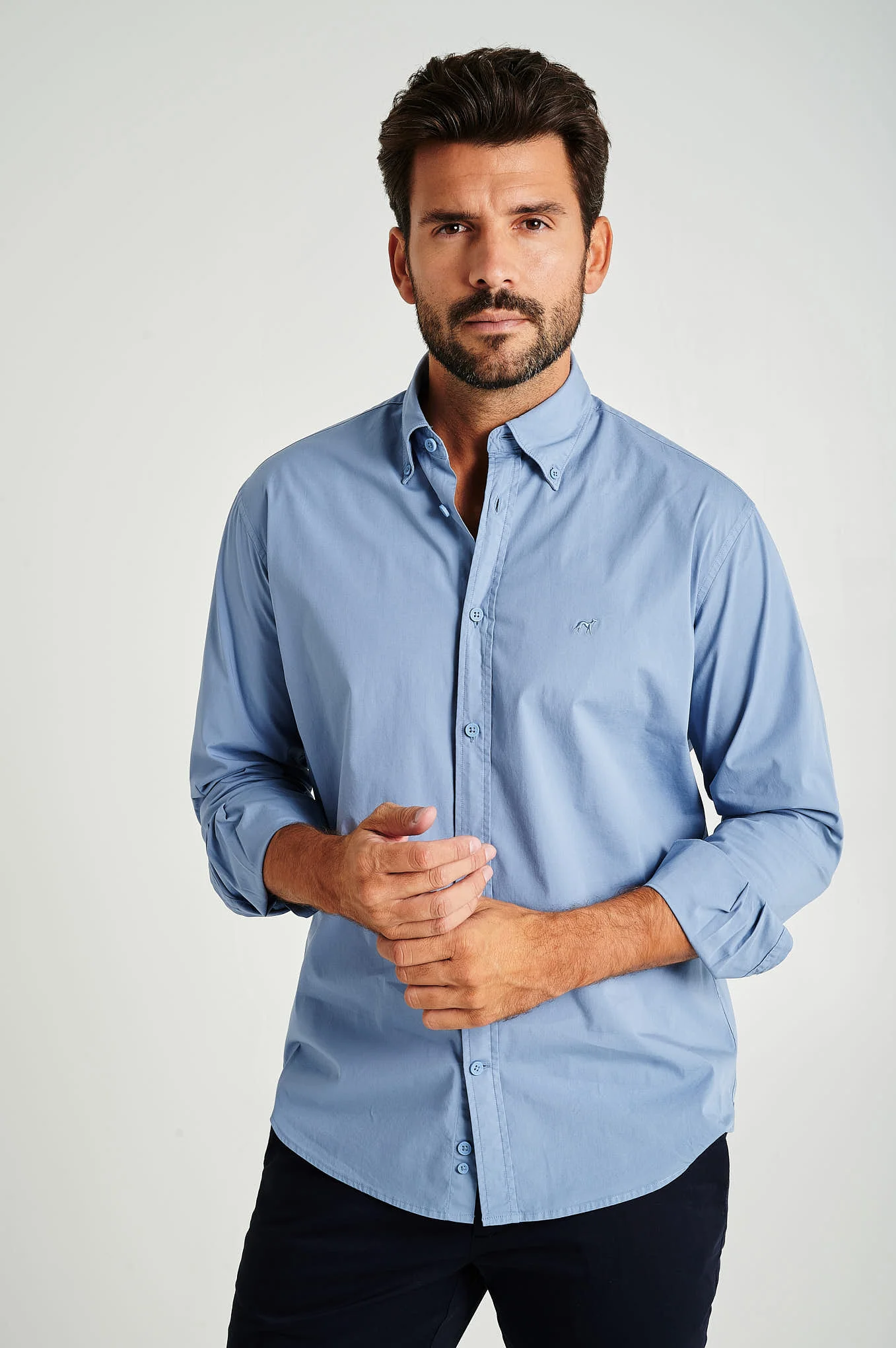 Slim fit comfort stretch basic chino - Image 21