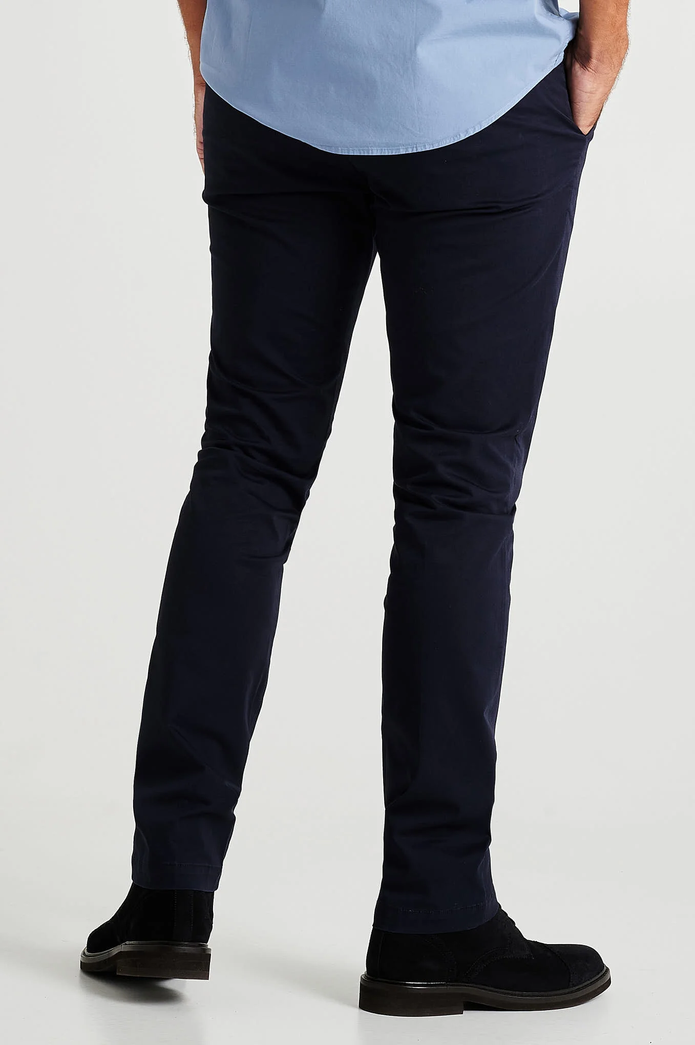 Slim fit comfort stretch basic chino - Image 23