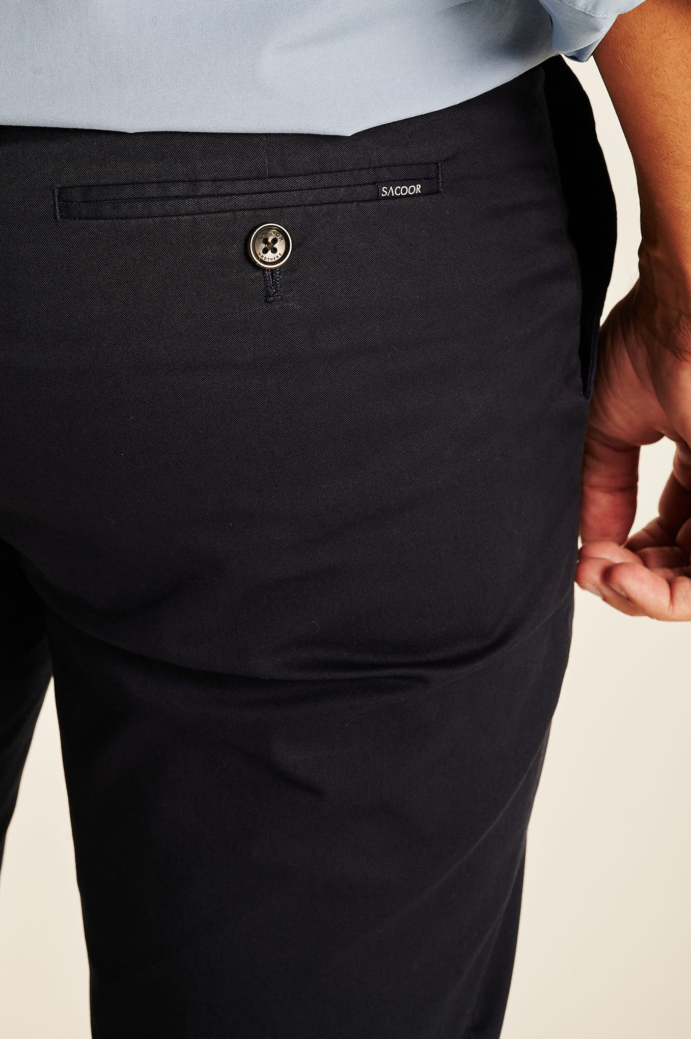 Slim fit comfort stretch basic chino - Image 25