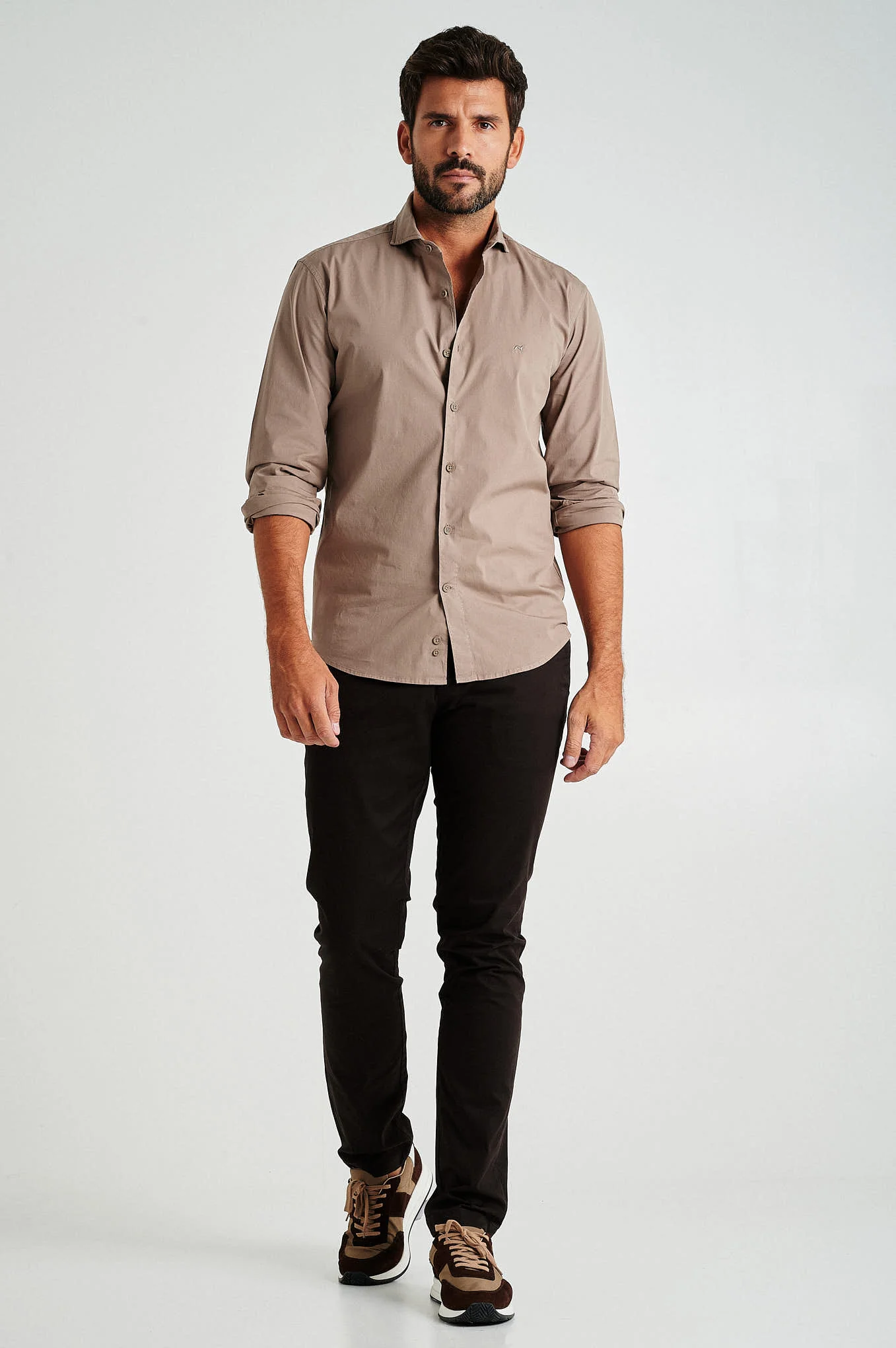 Slim fit comfort stretch basic chino - Image 9