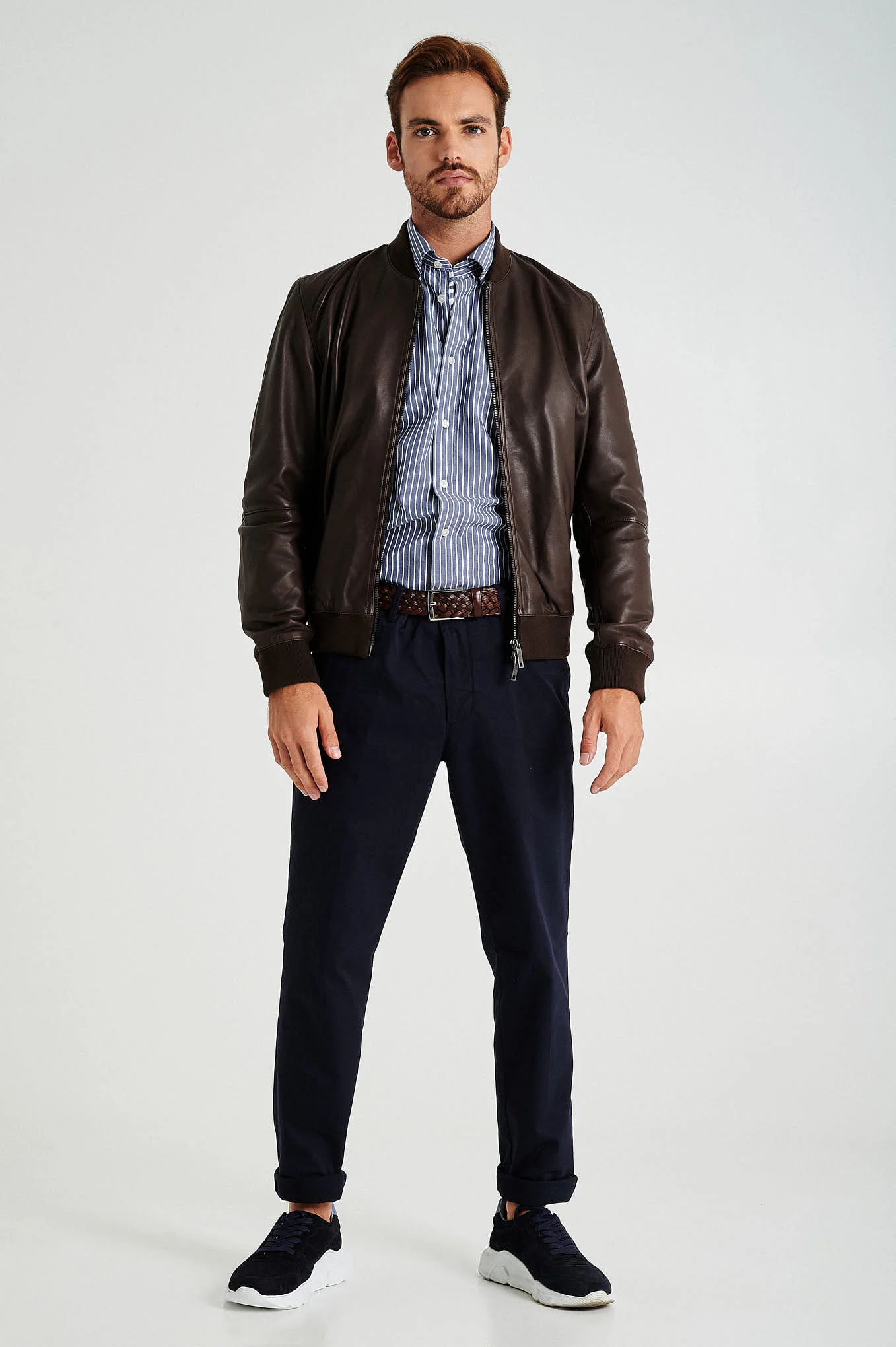 Slim fit comfort stretch basic chino - Image 19