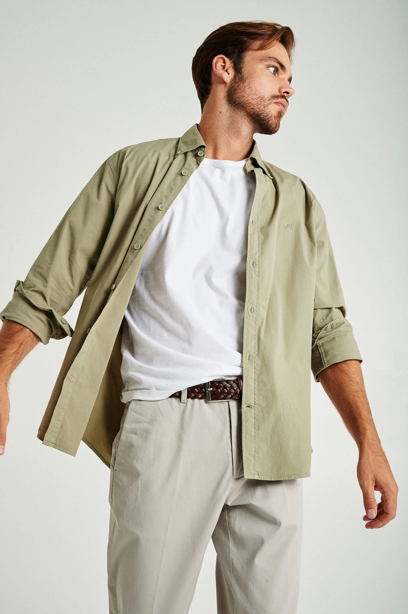 Slim fit comfort stretch basic chino - Image 32