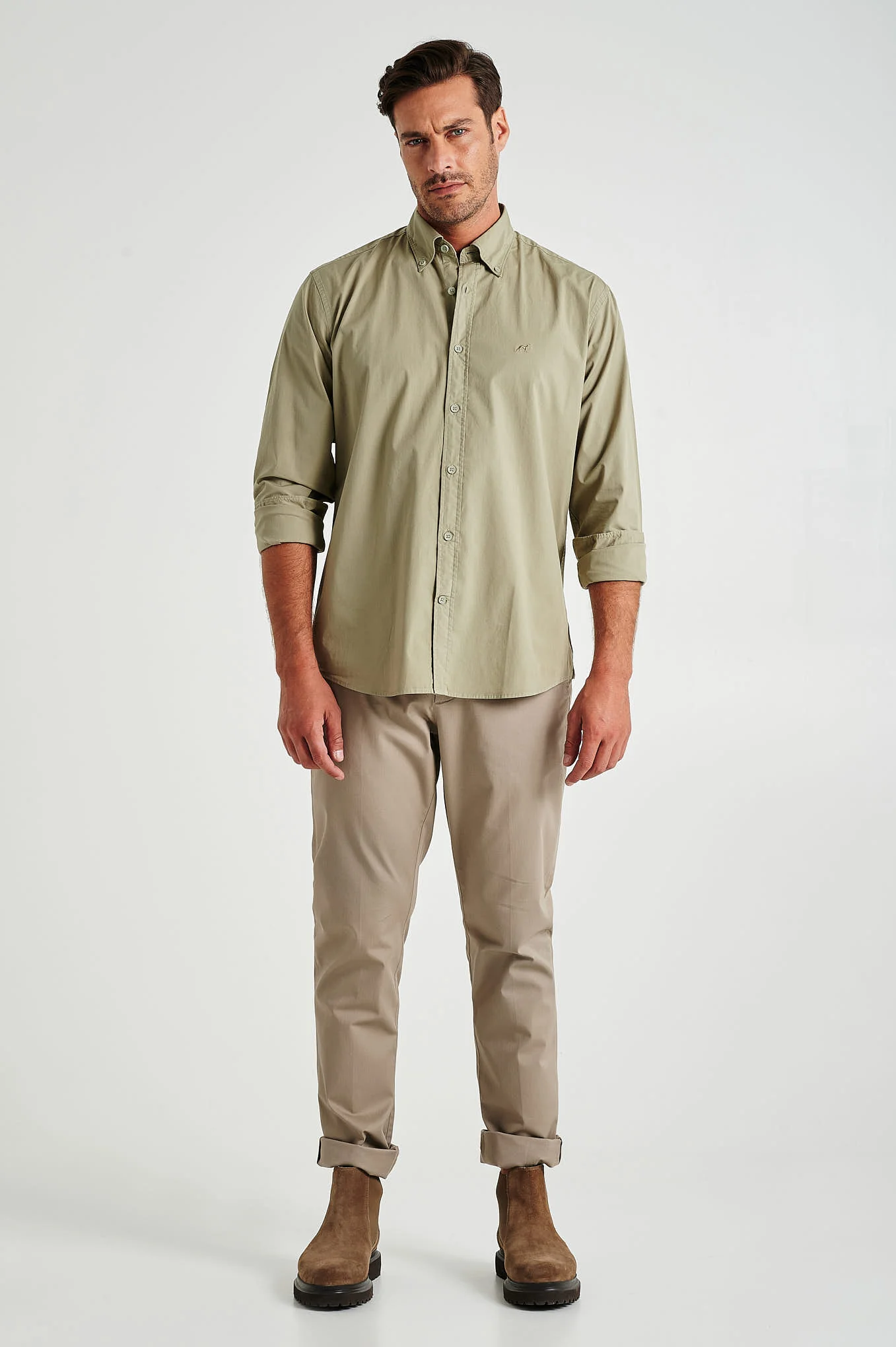 Slim fit comfort stretch basic chino - Image 10
