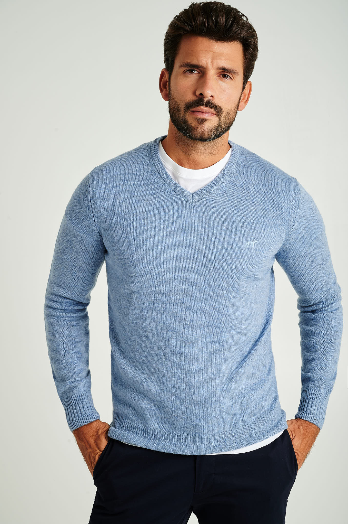 Slim fit comfort stretch basic chino - Image 19