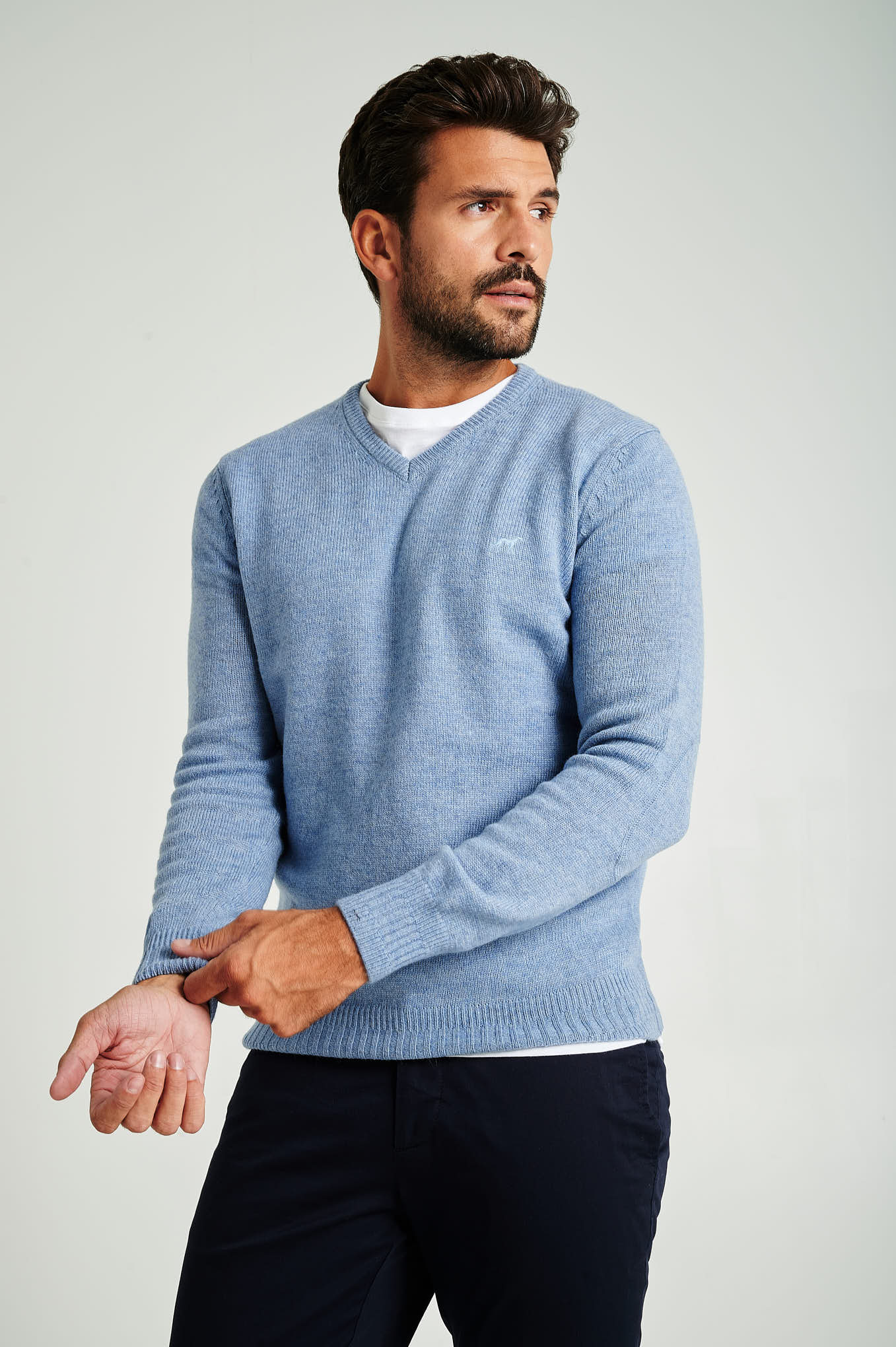 Slim fit comfort stretch basic chino - Image 20
