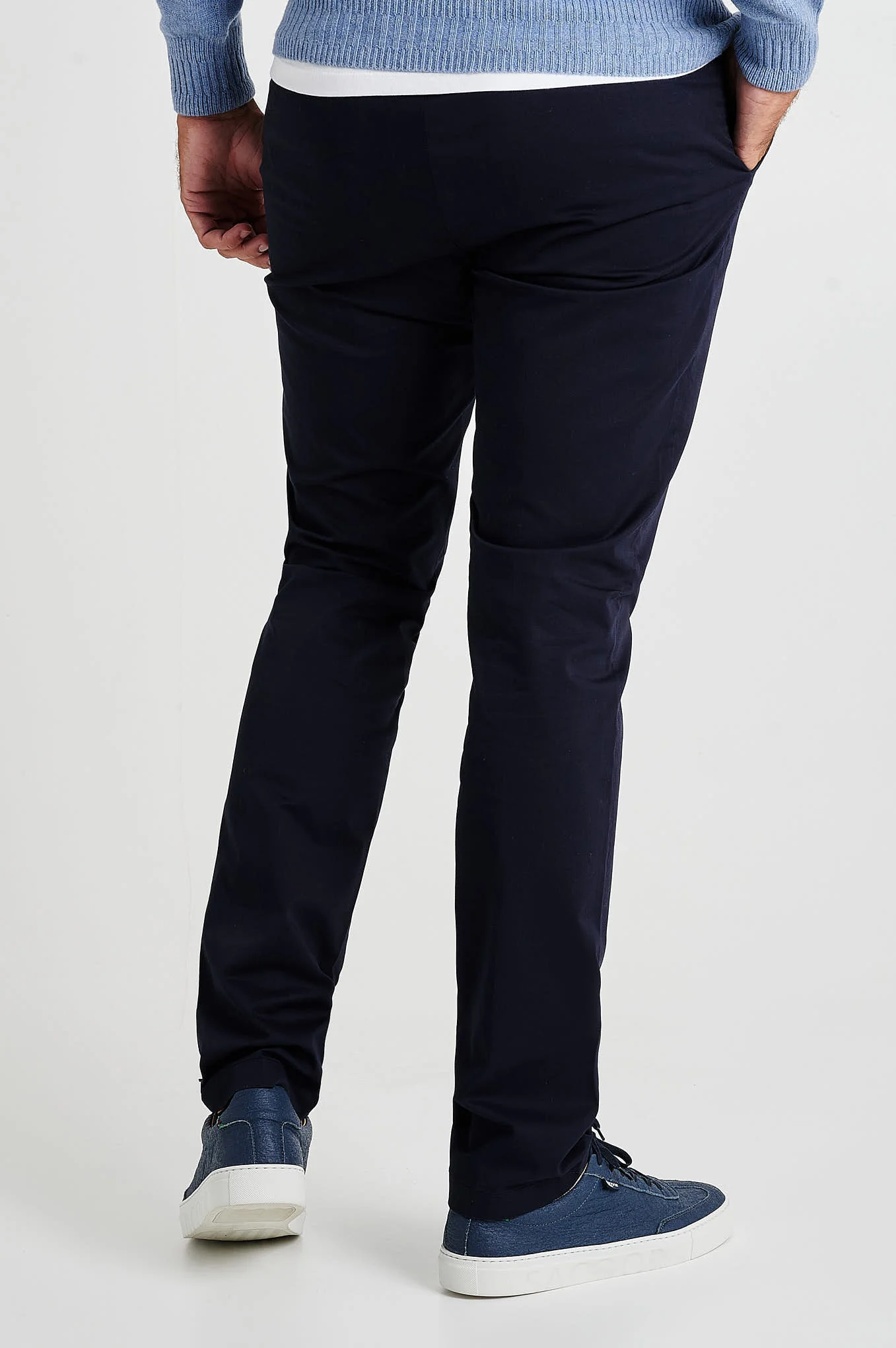 Slim fit comfort stretch basic chino - Image 23