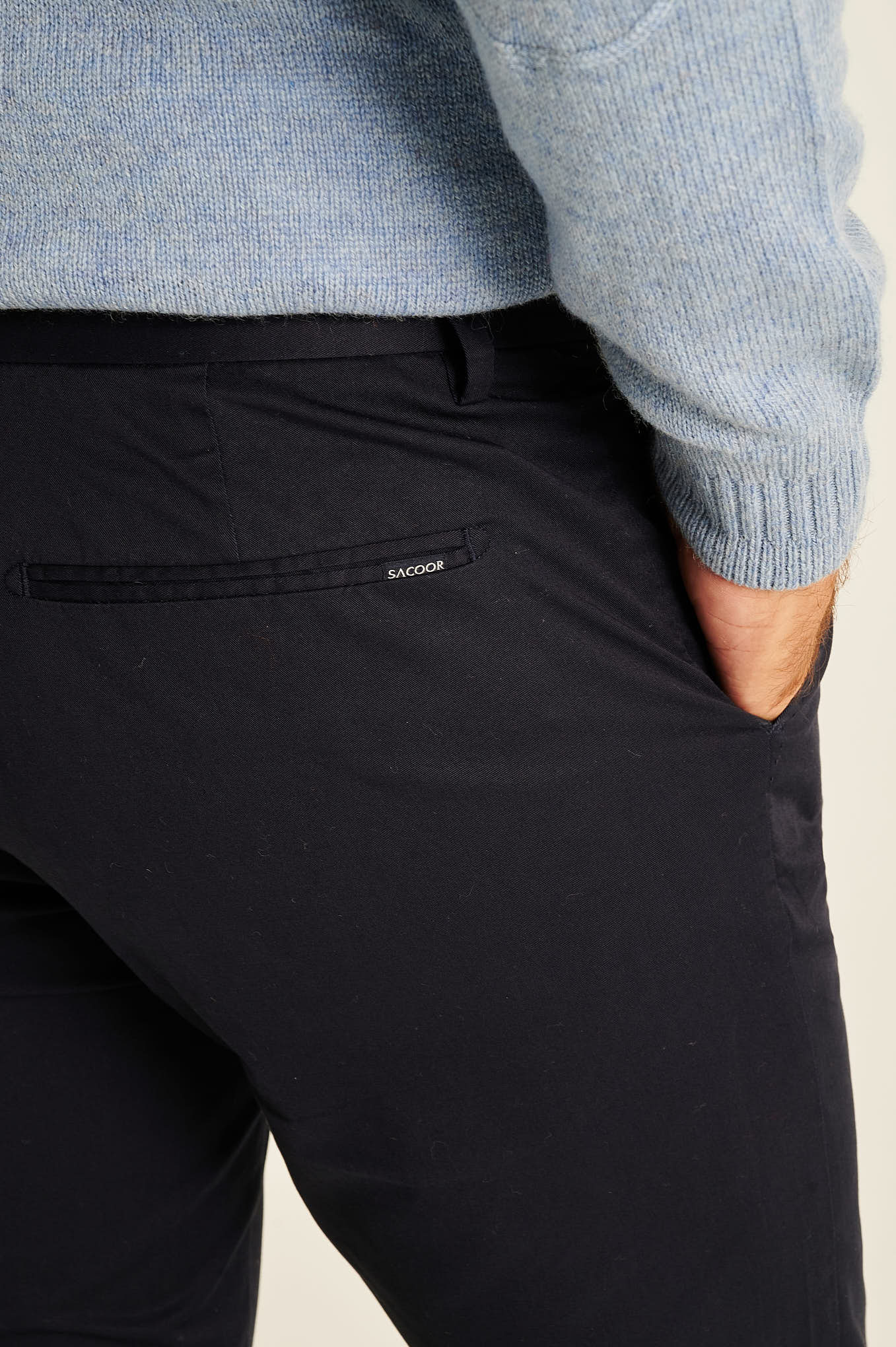 Slim fit comfort stretch basic chino - Image 24