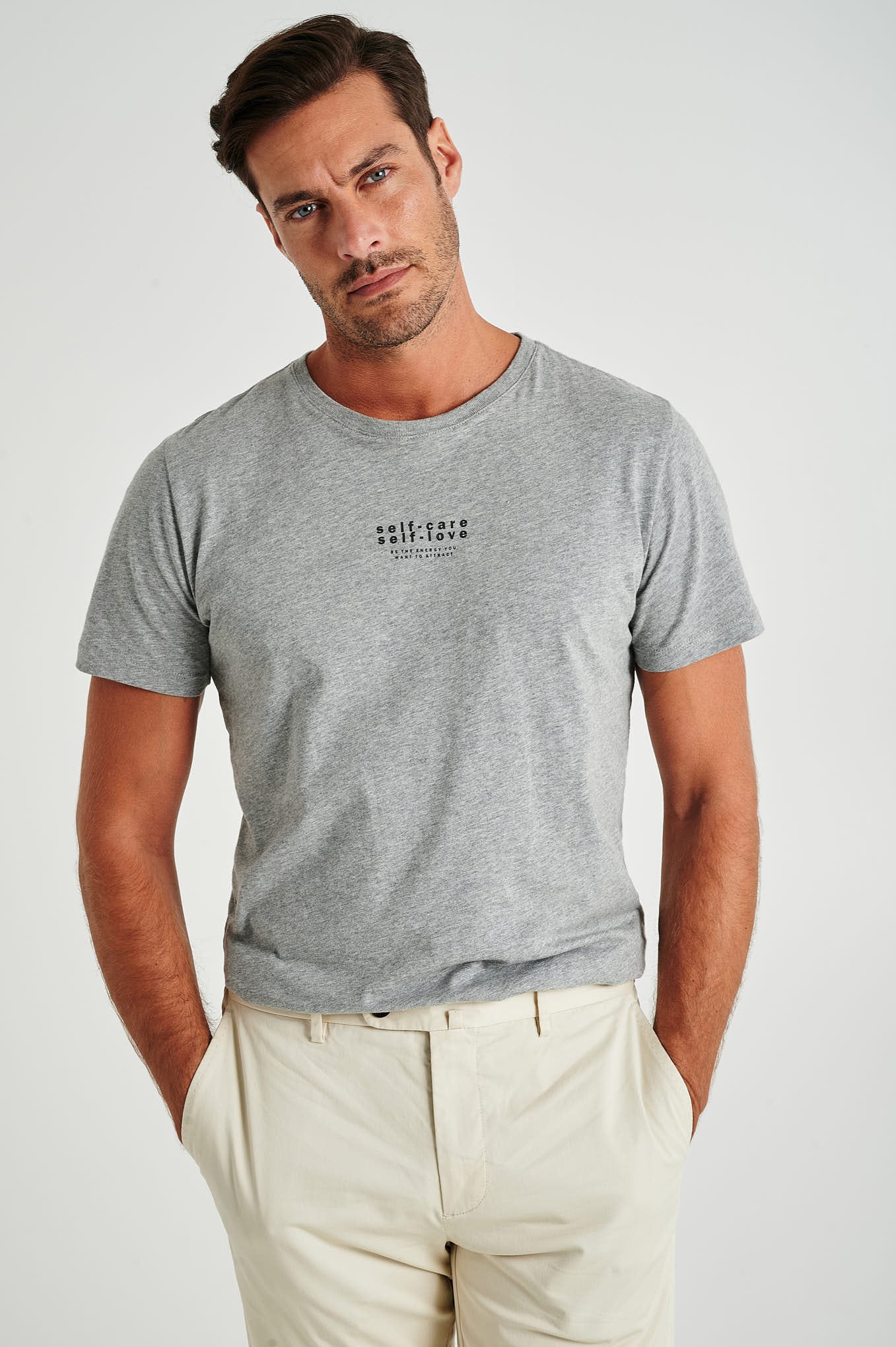 Slim fit comfort stretch basic chino - Image 28