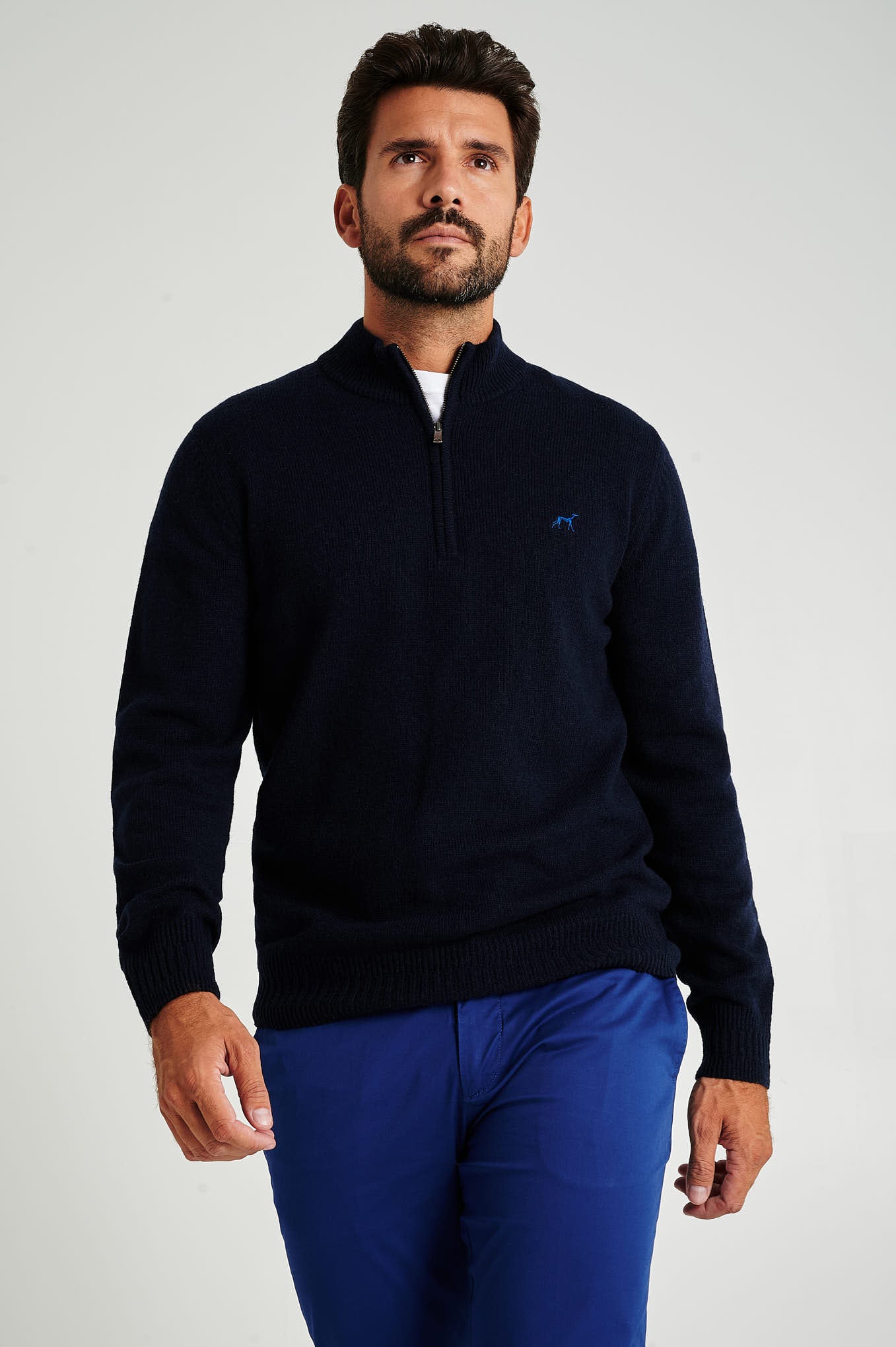Slim fit comfort stretch basic chino - Image 3