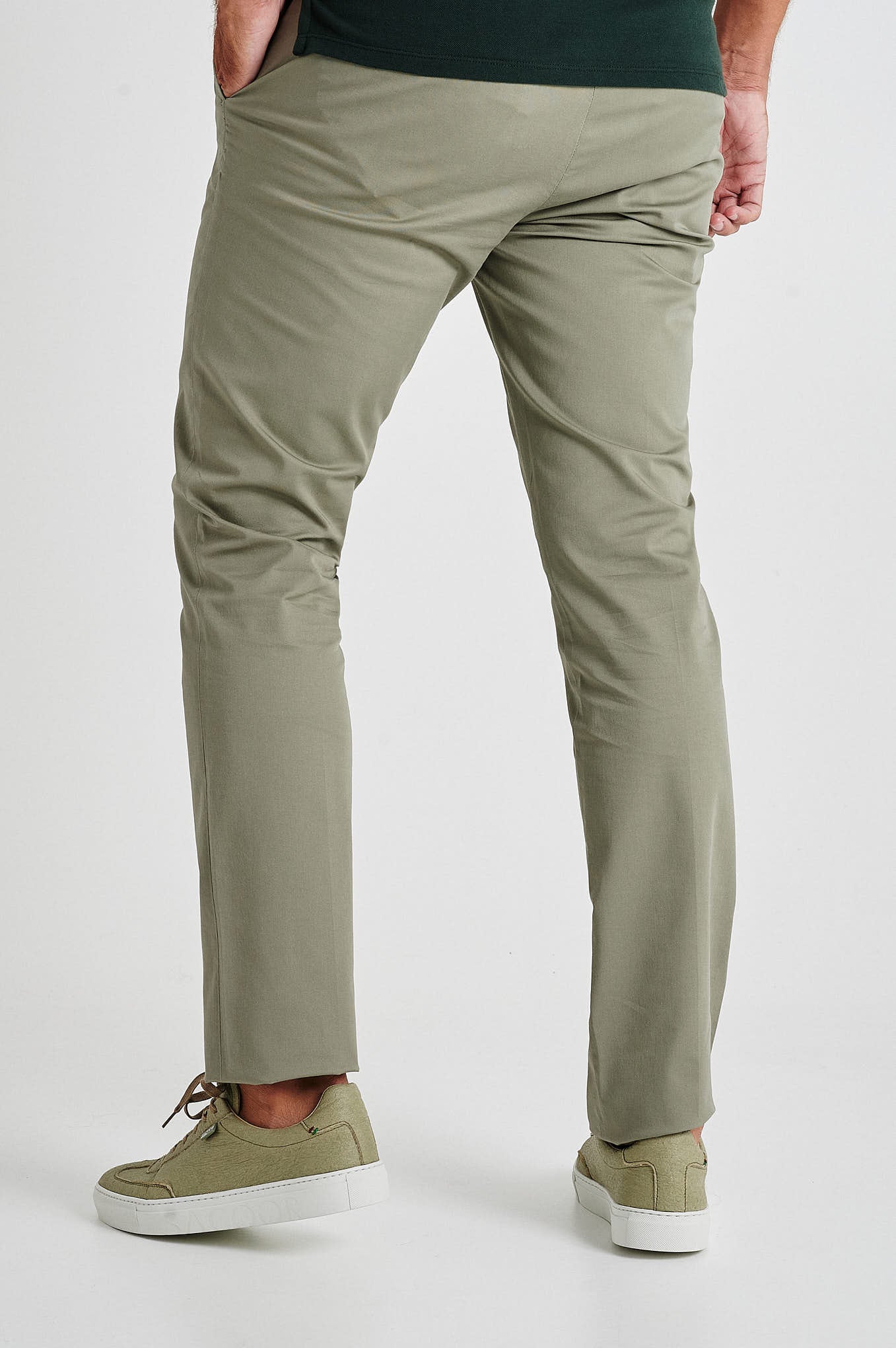 Slim fit comfort stretch basic chino - Image 39