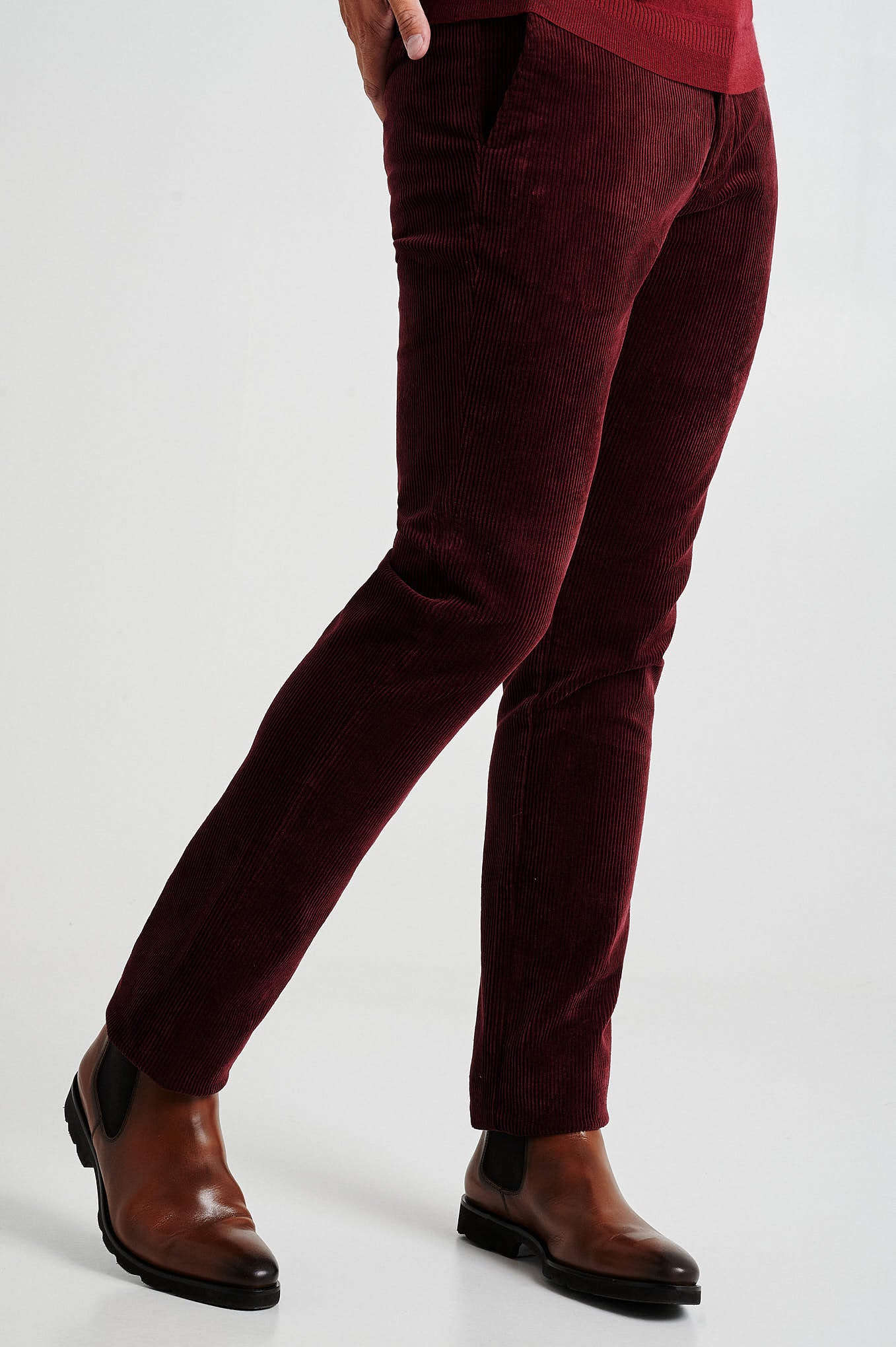 Slim fit corduroy chino - Image 6