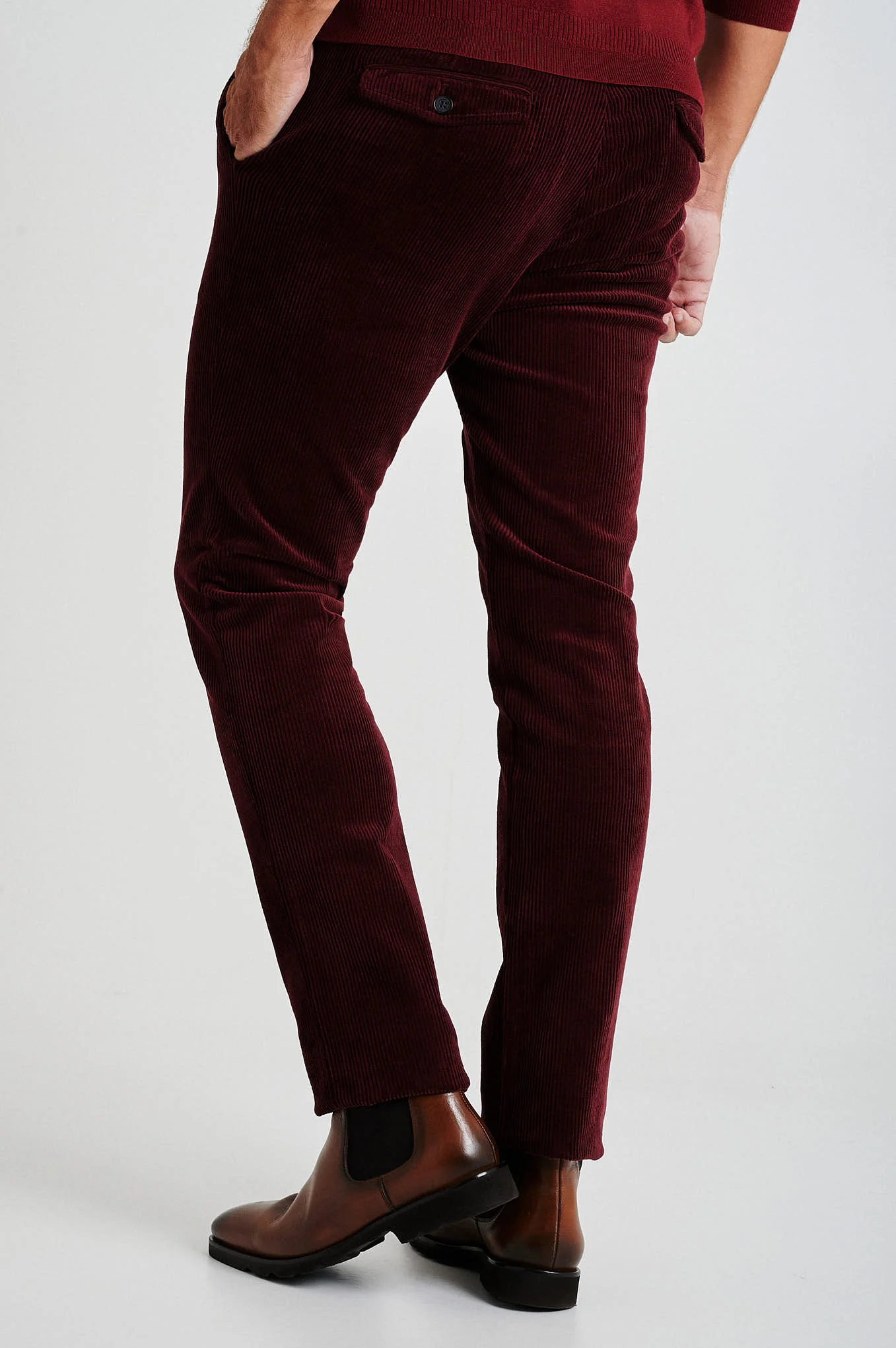 Slim fit corduroy chino - Image 7