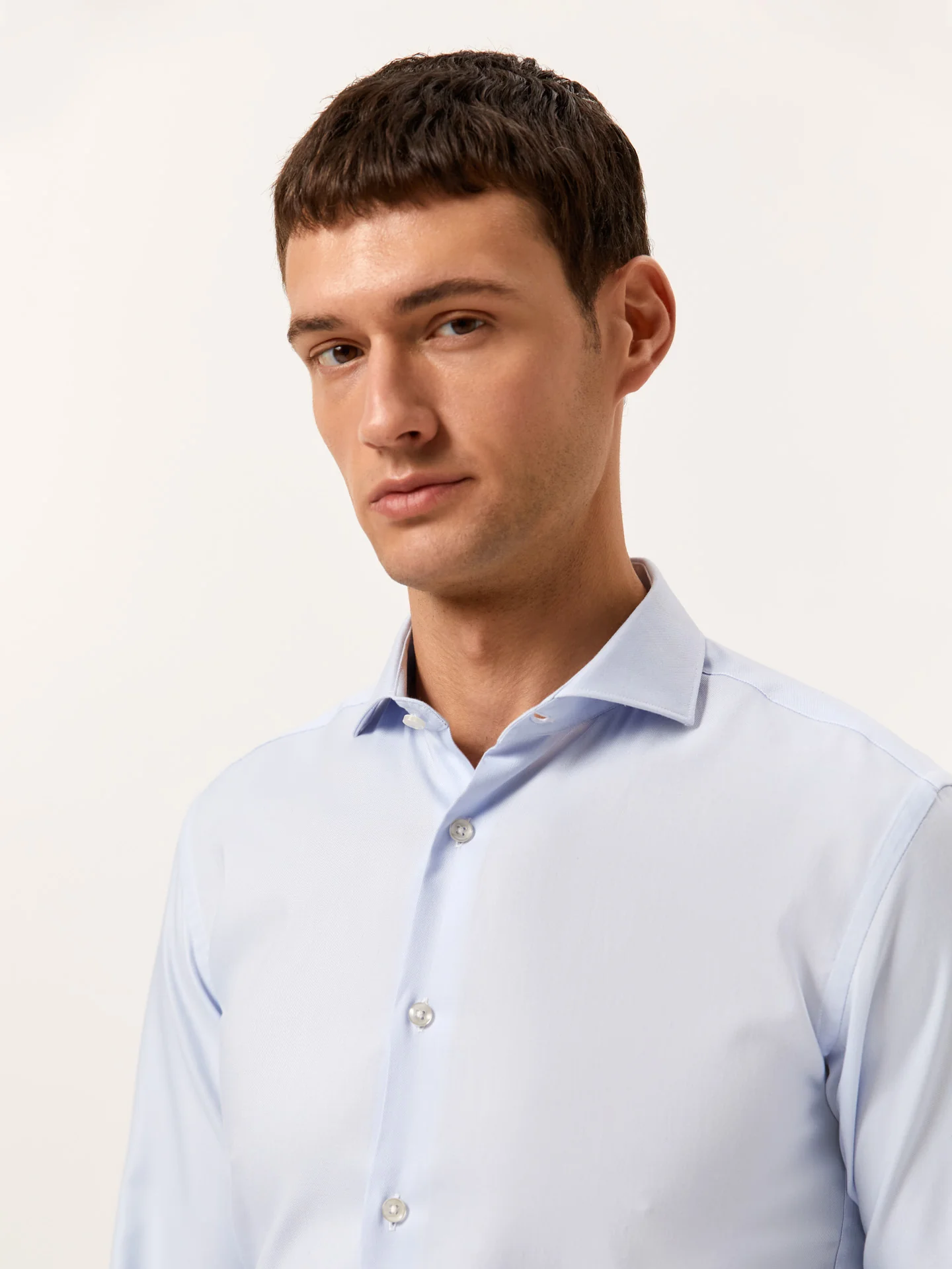 Slim Fit Formal Oxford Shirt in 100% Cotton - Image 5