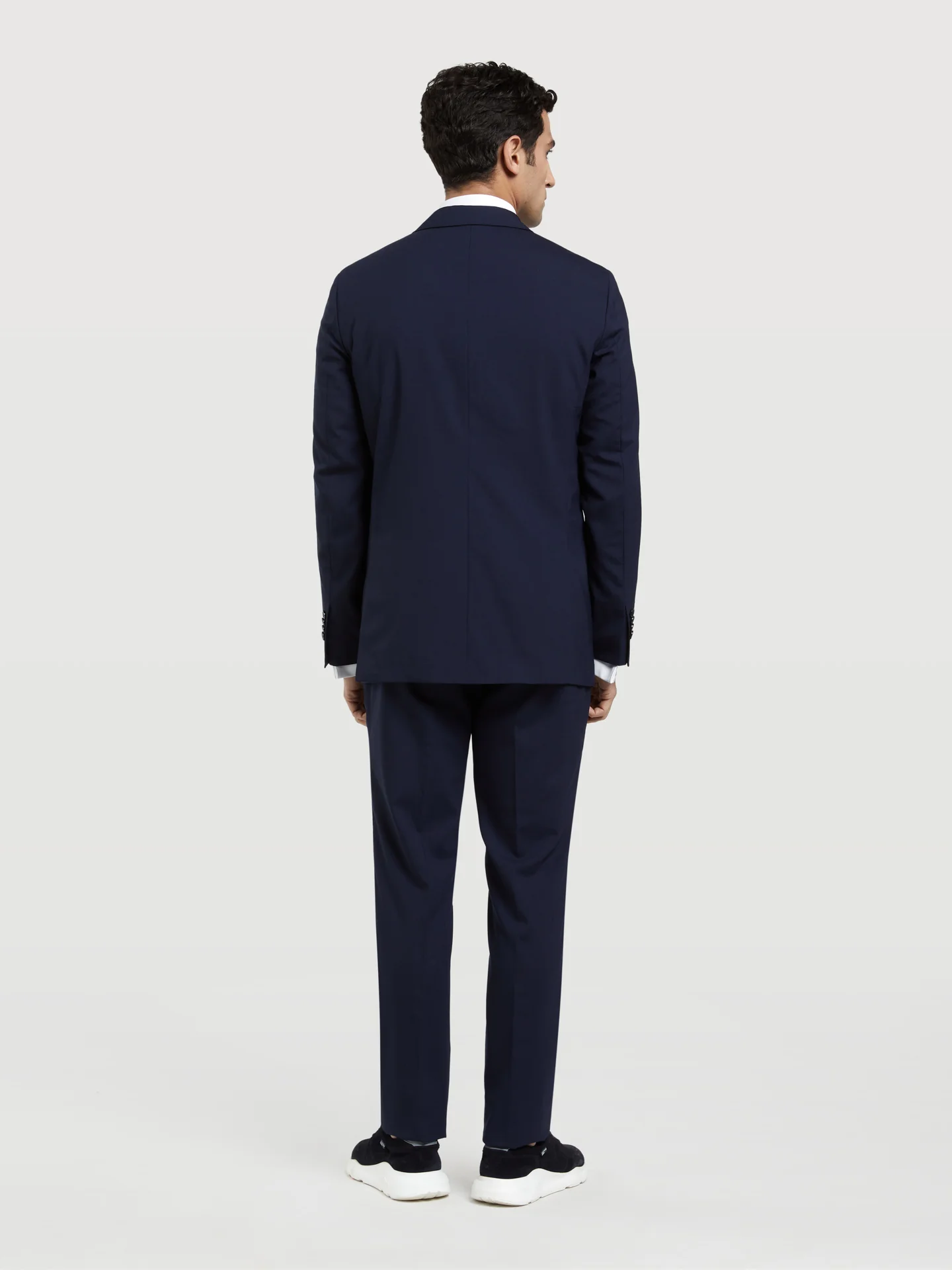 Slim Fit K-Easy Check Performance Suit - Image 4