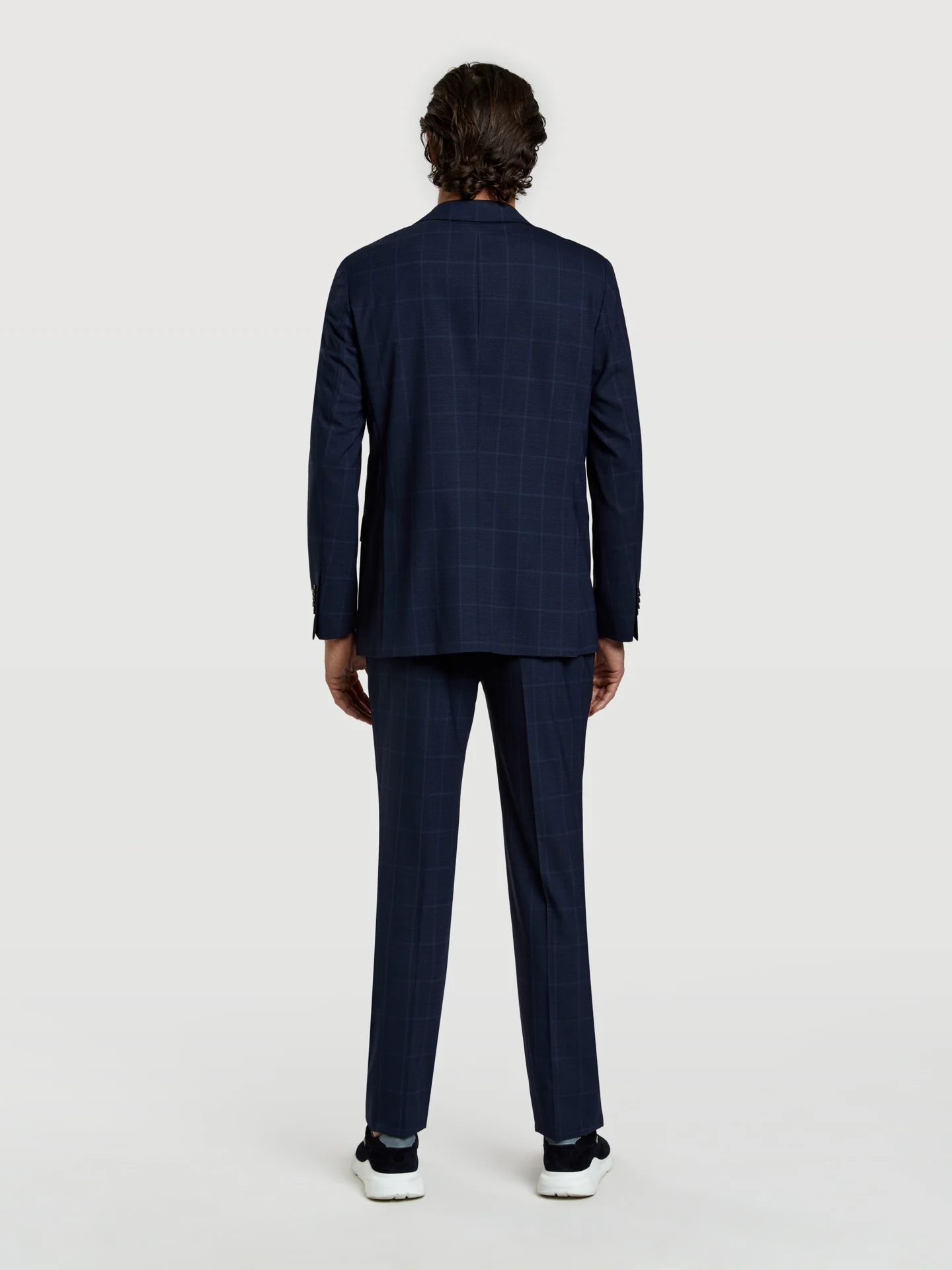 Slim fit k-easy houndstooth performance suit - Image 4